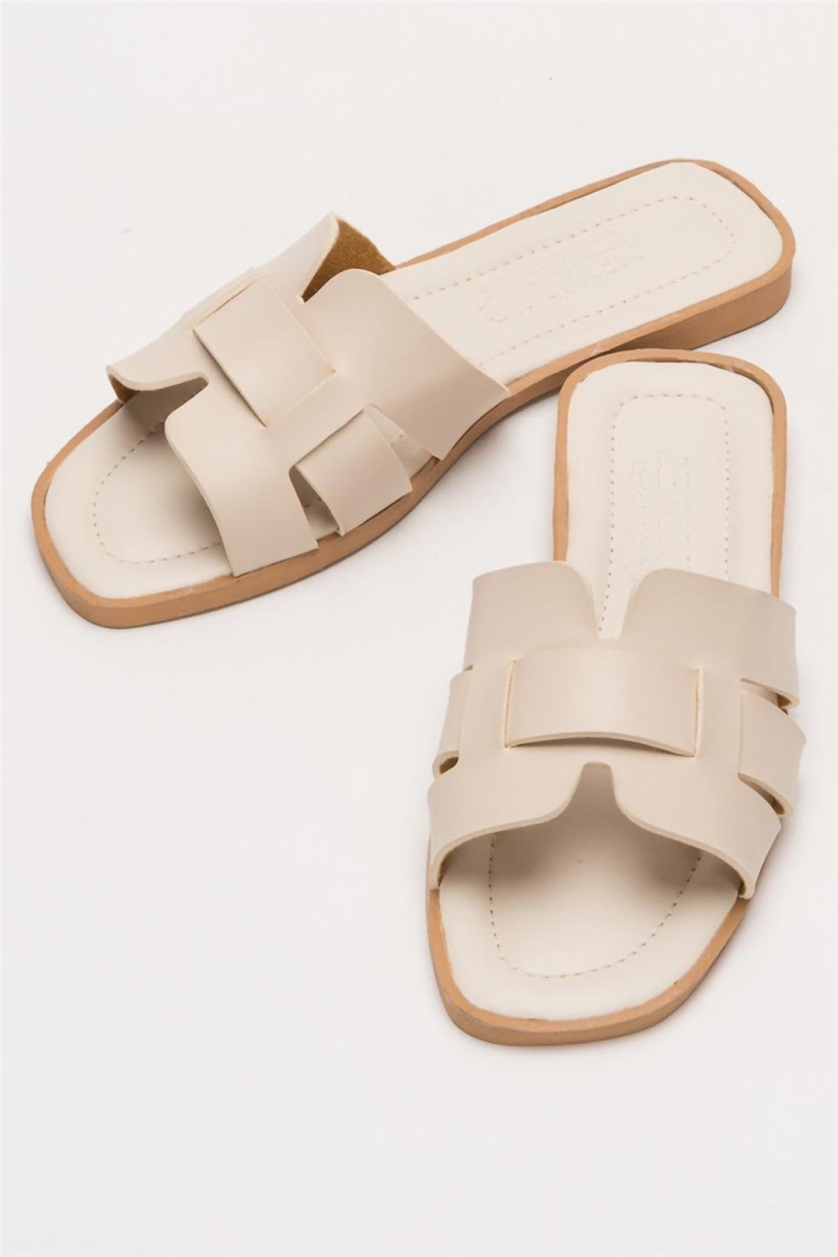 Kadın Günlük YazlıkTerlik KREM - Görsel 8