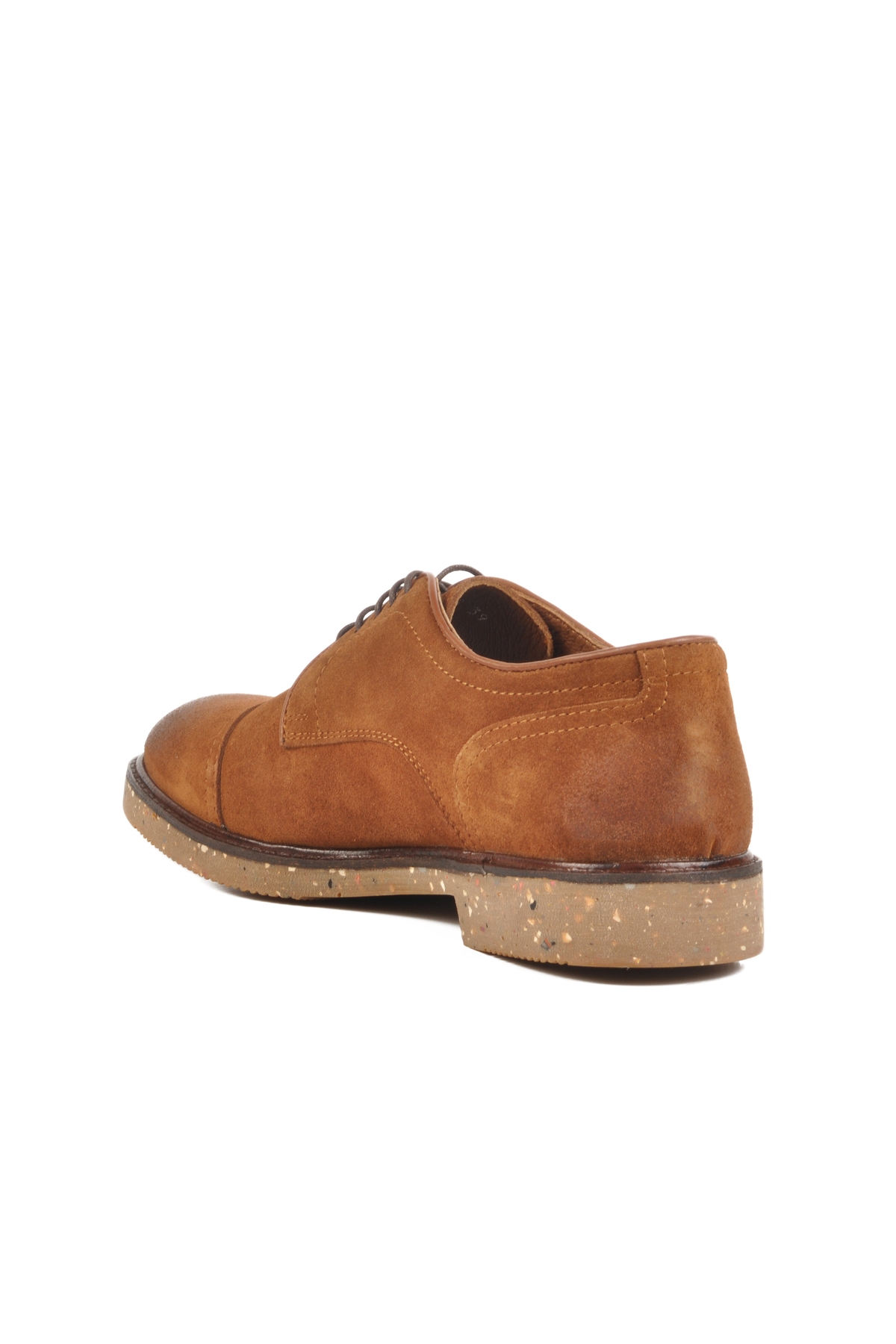 Taba Nubuk Hakiki Deri Erkek Casual Ayakkabı 2K1145-R39 M - Görsel 5