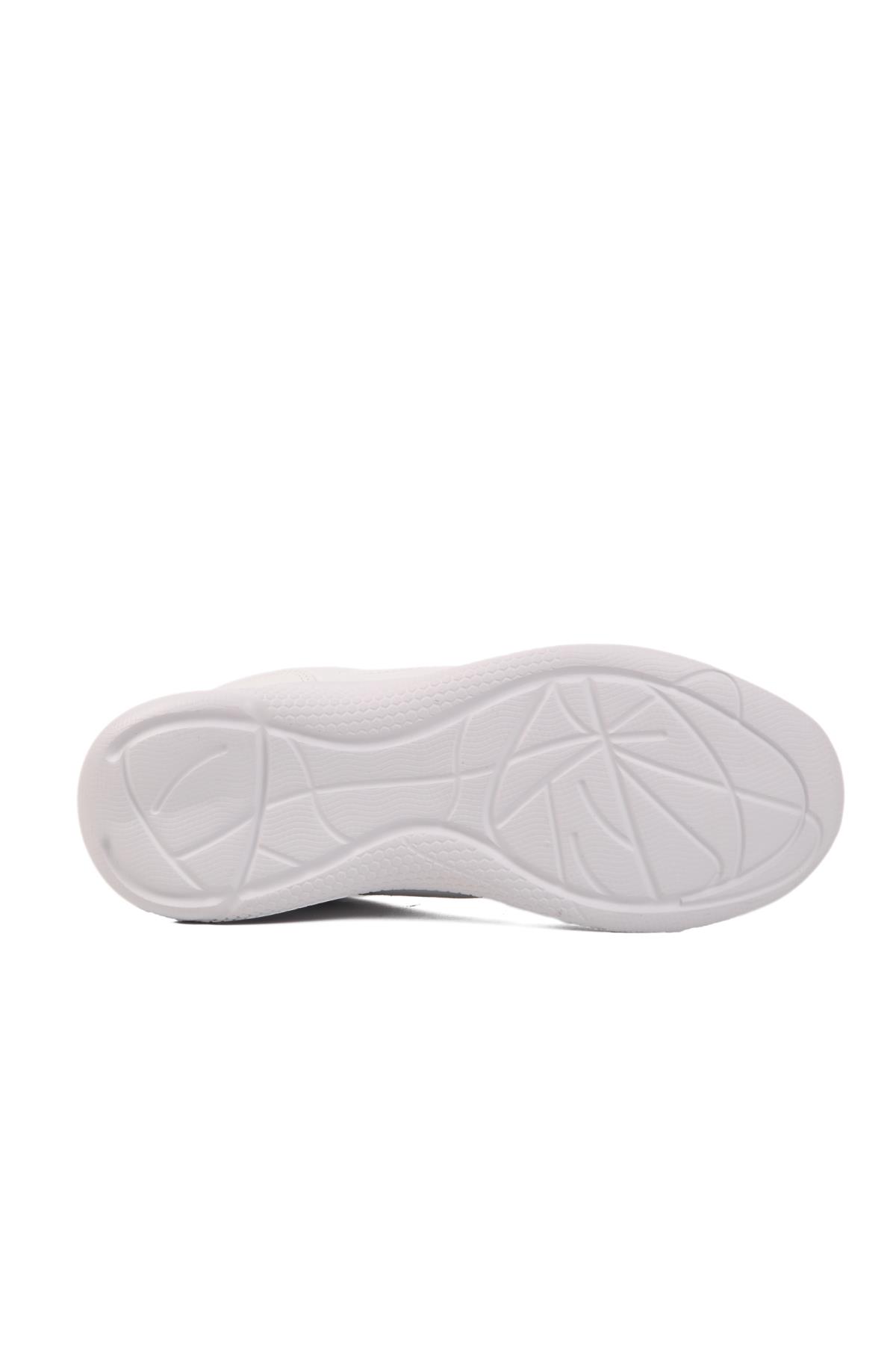 Hafif Esnek Beyaz Sneaker Pasomia 011 G - Görsel 6