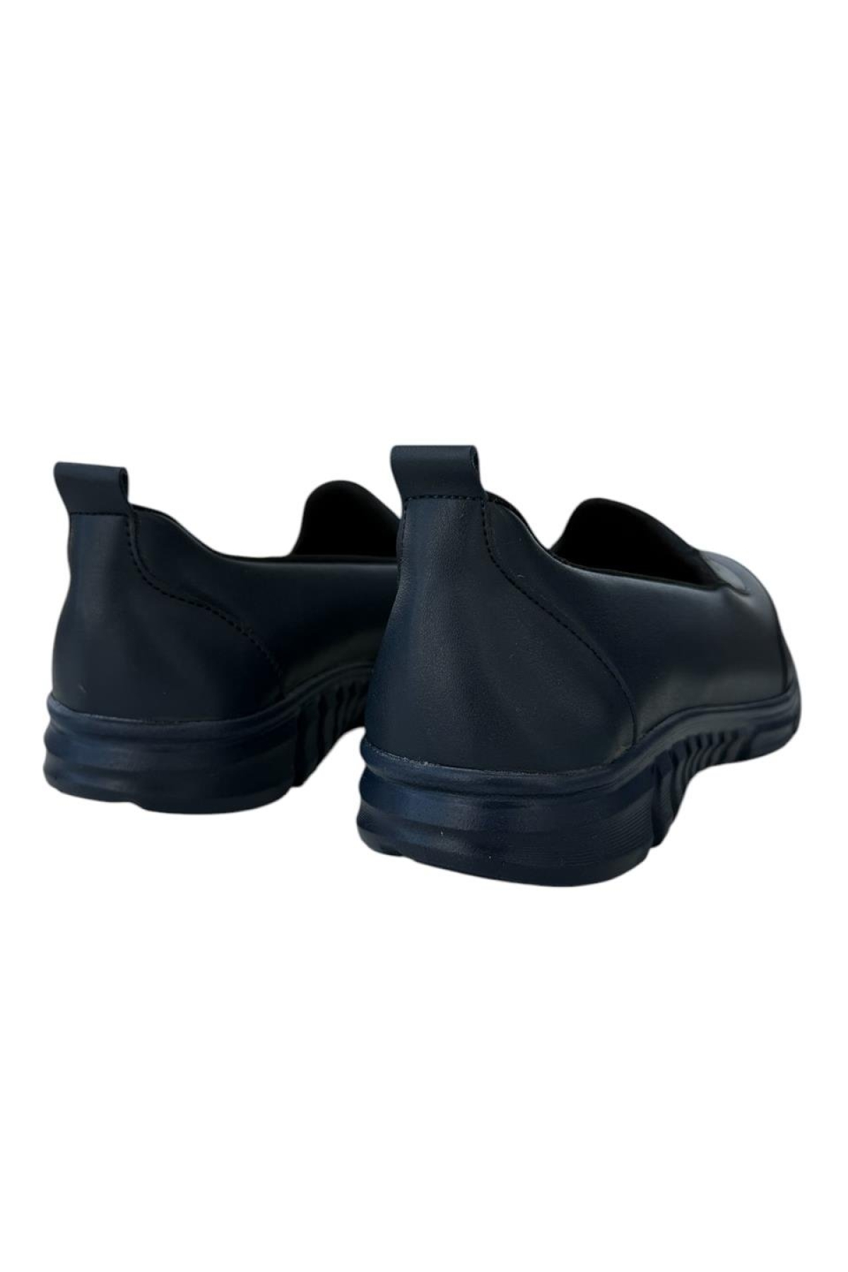 Ortopedik Kadın Yürüyüş Ayakkabısı LACİVERT - Görsel 5