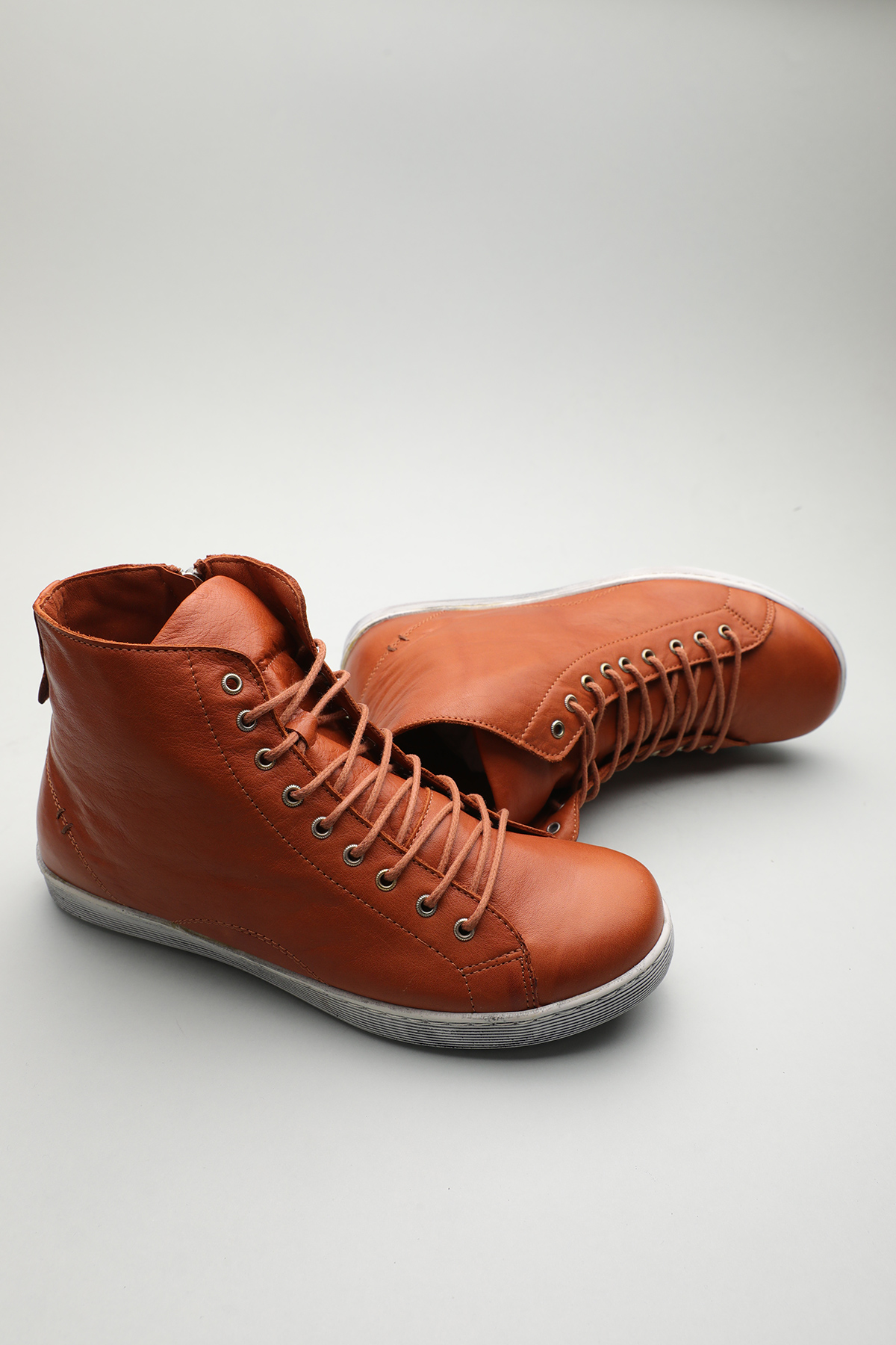 Gondol Hakiki Deri Günlük Hafif Yumuşak Spor Bot zx.1152 - Görsel 2