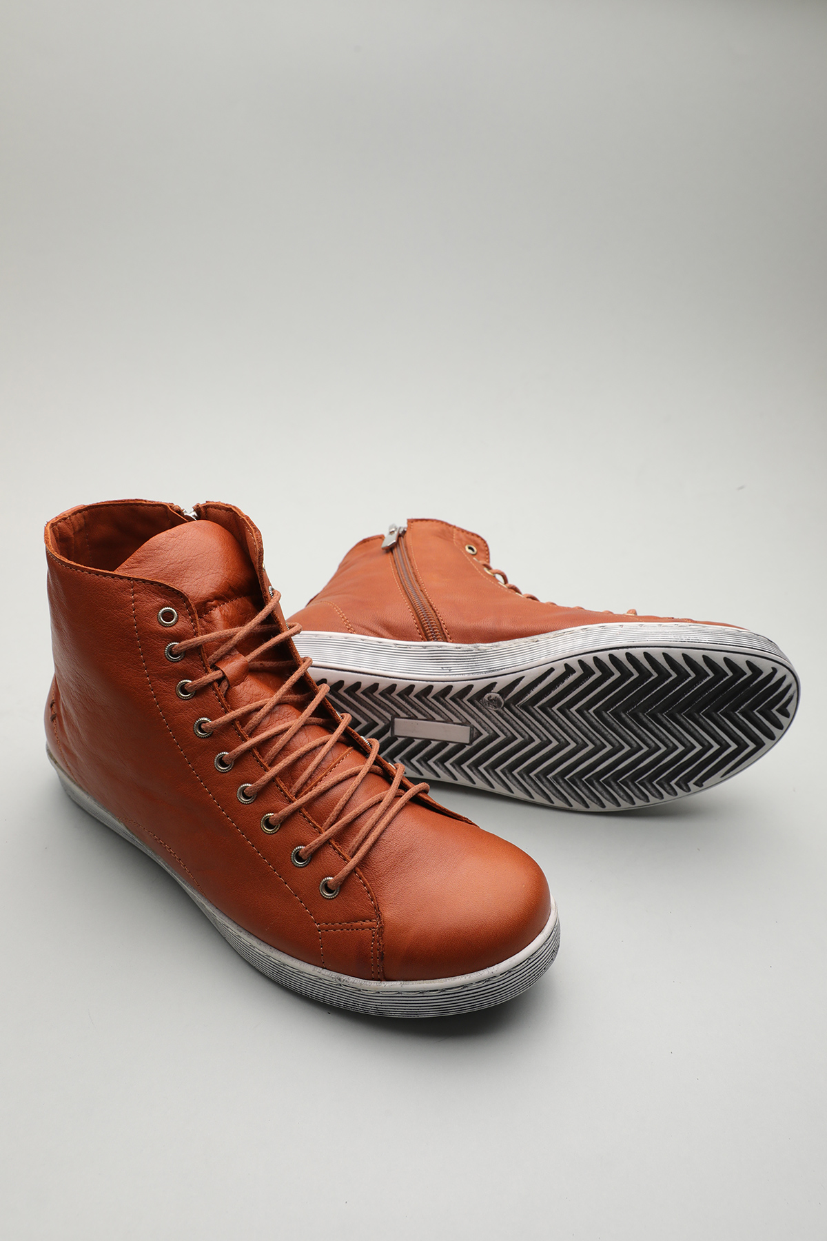 Gondol Hakiki Deri Günlük Hafif Yumuşak Spor Bot zx.1152 - Görsel 3