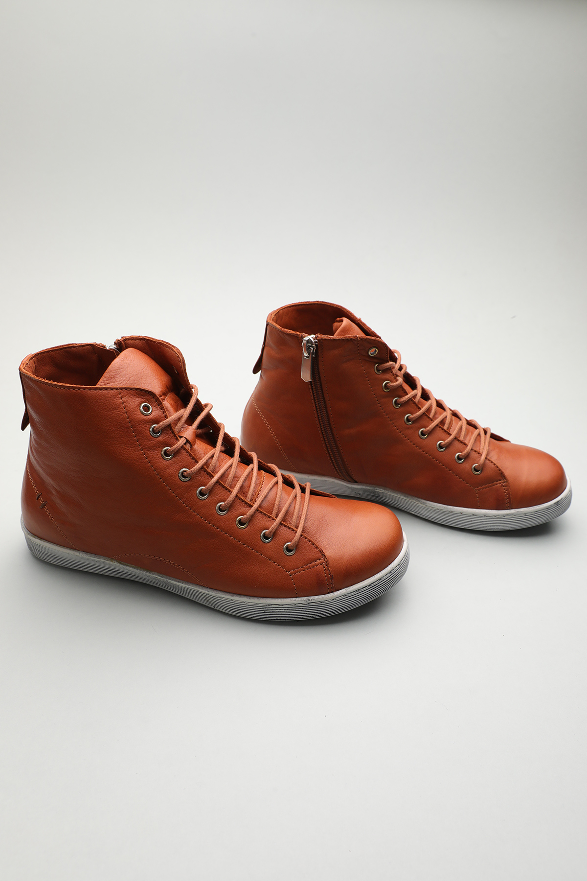 Gondol Hakiki Deri Günlük Hafif Yumuşak Spor Bot zx.1152 - Görsel 4