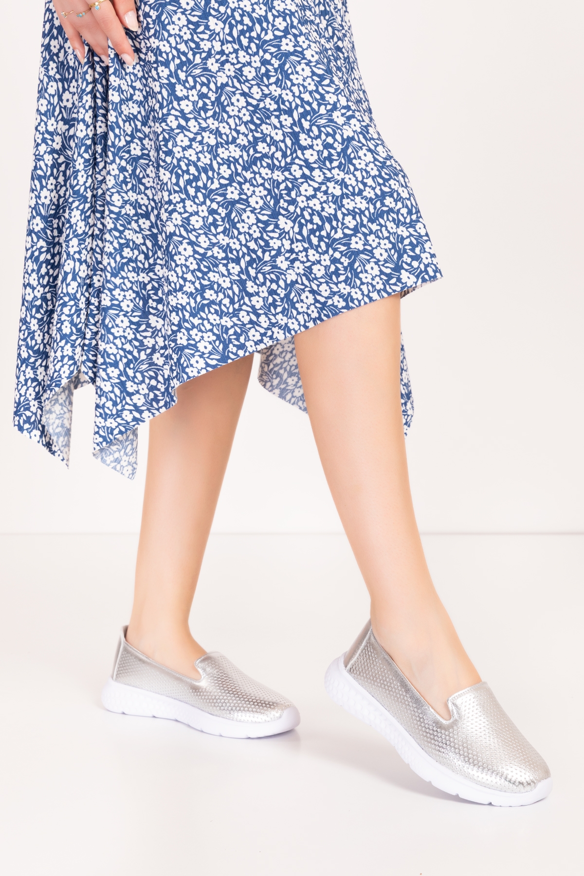 Gondol Içi Dışı Hakiki Deri Faylon Taban Hafif Babet Ayakkabı sc.1200 - Görsel 5