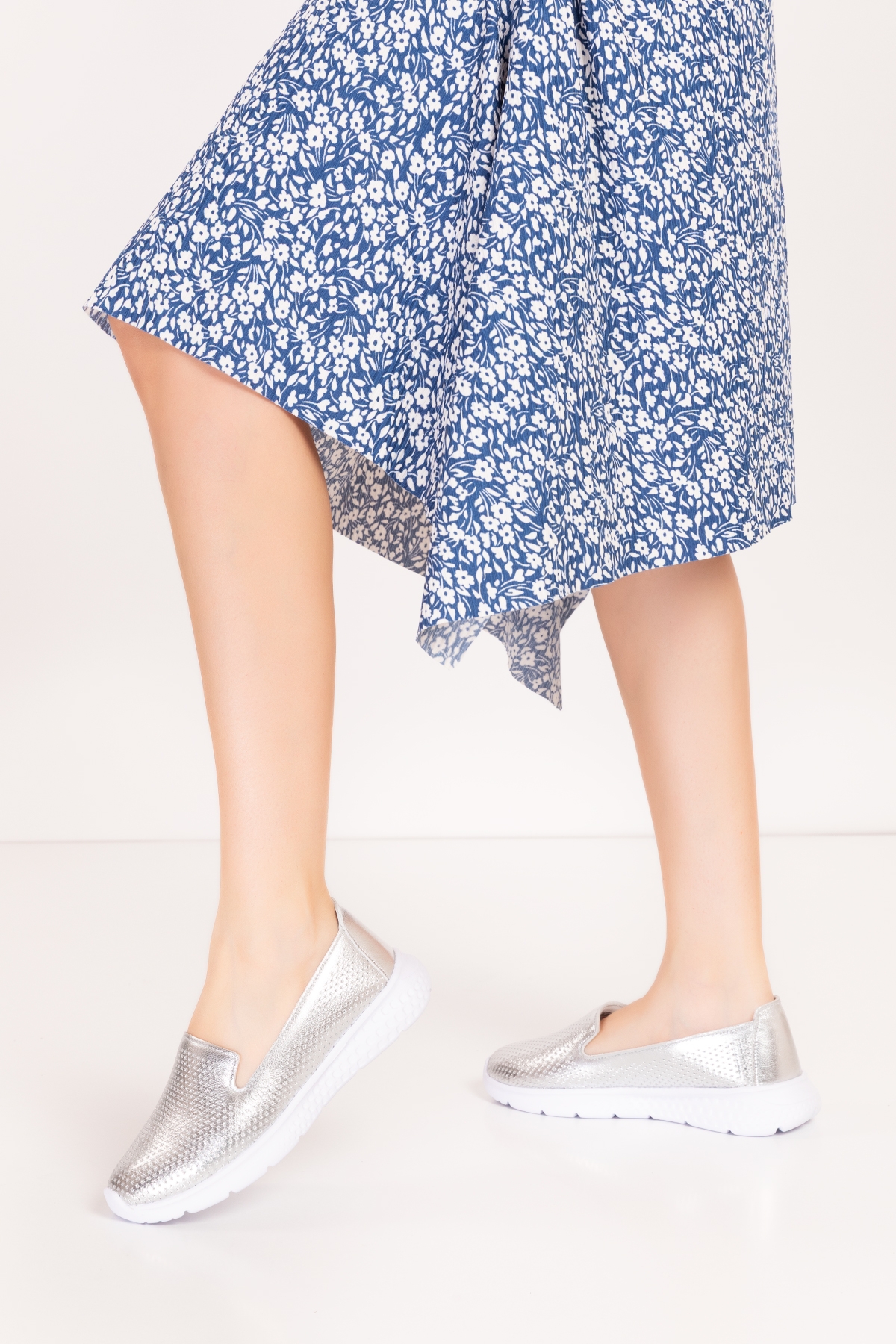 Gondol Içi Dışı Hakiki Deri Faylon Taban Hafif Babet Ayakkabı sc.1200 - Görsel 6