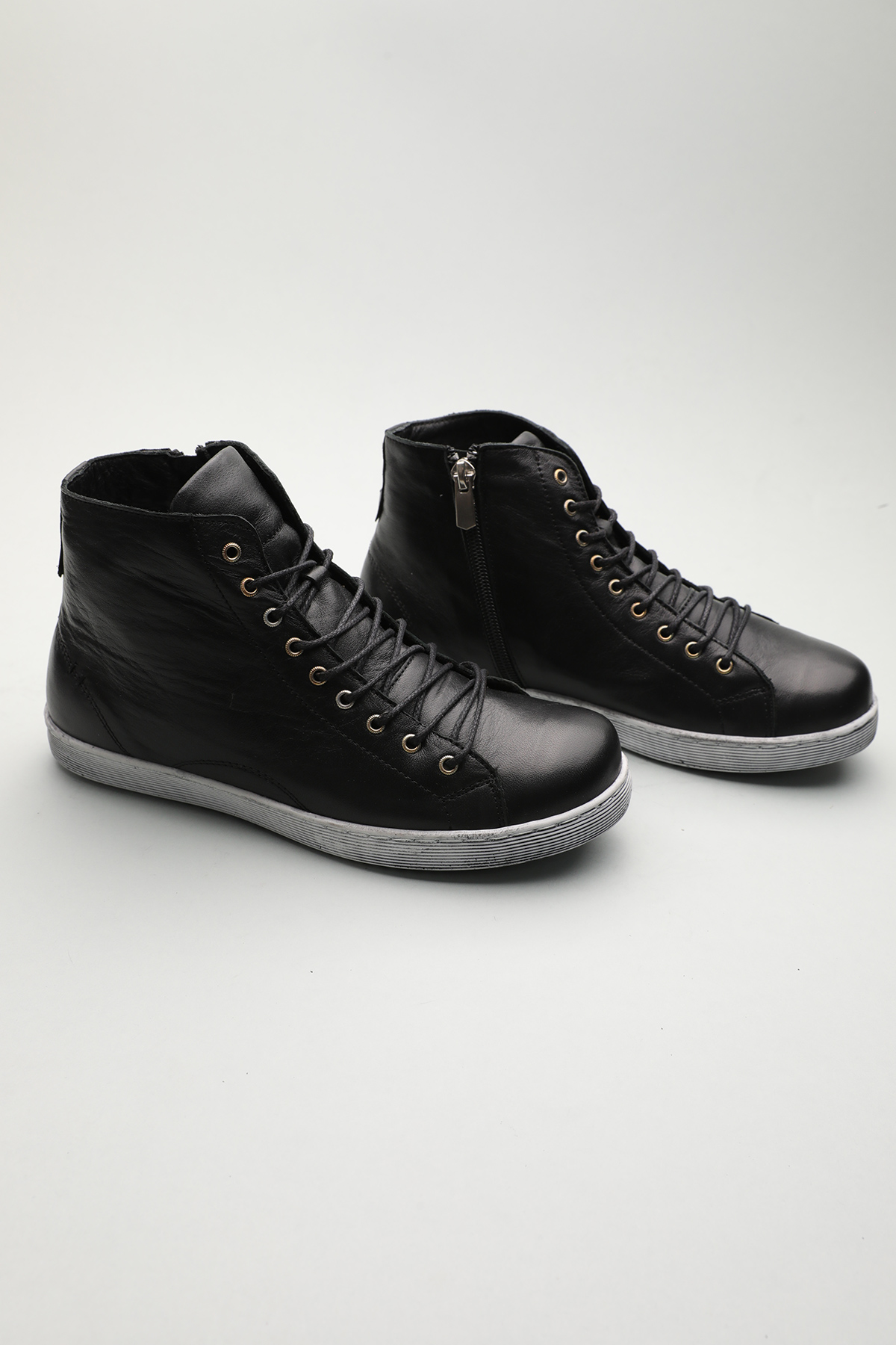 Gondol Hakiki Deri Günlük Hafif Yumuşak Spor Bot zx.1152 - Görsel 2