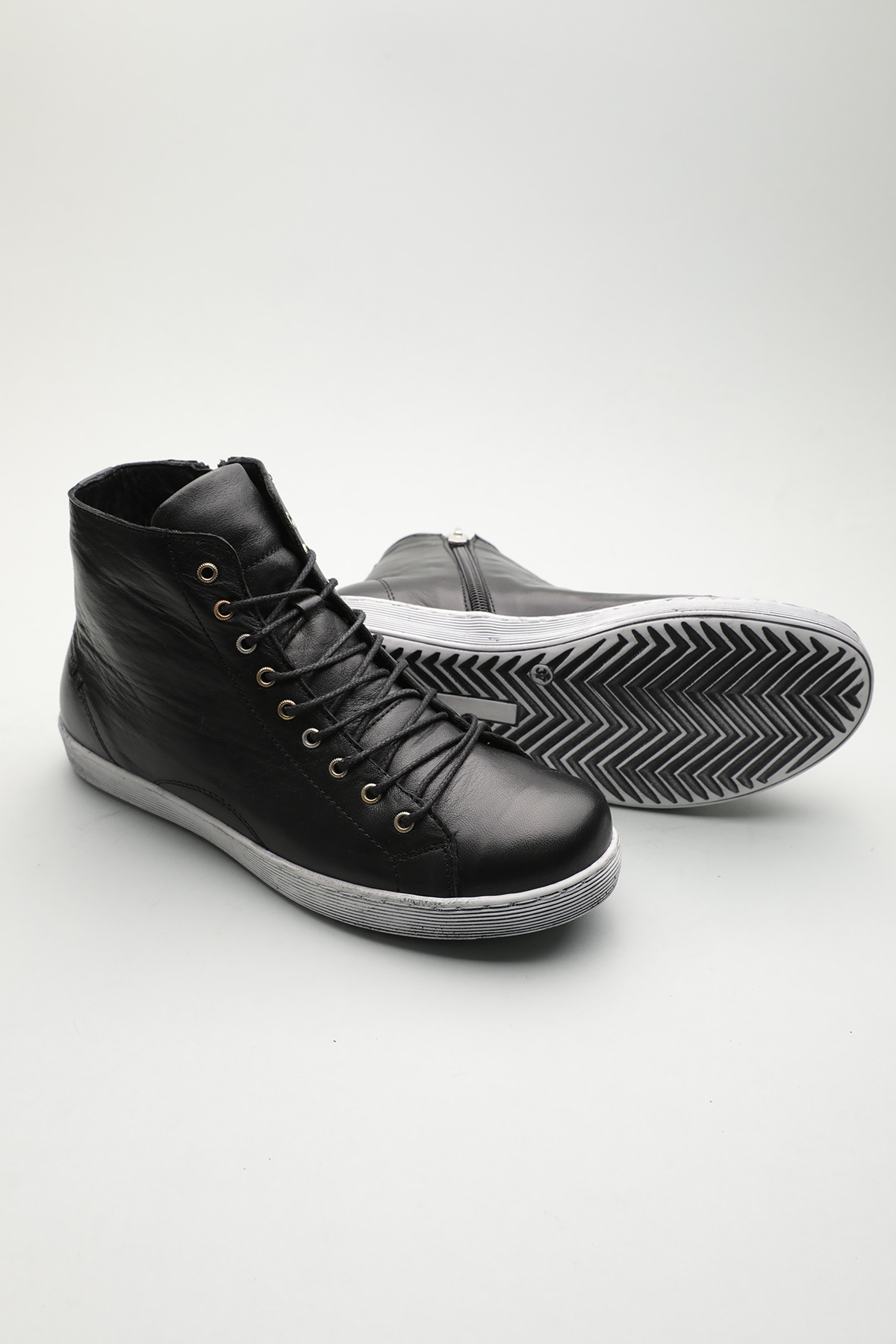 Gondol Hakiki Deri Günlük Hafif Yumuşak Spor Bot zx.1152 - Görsel 4