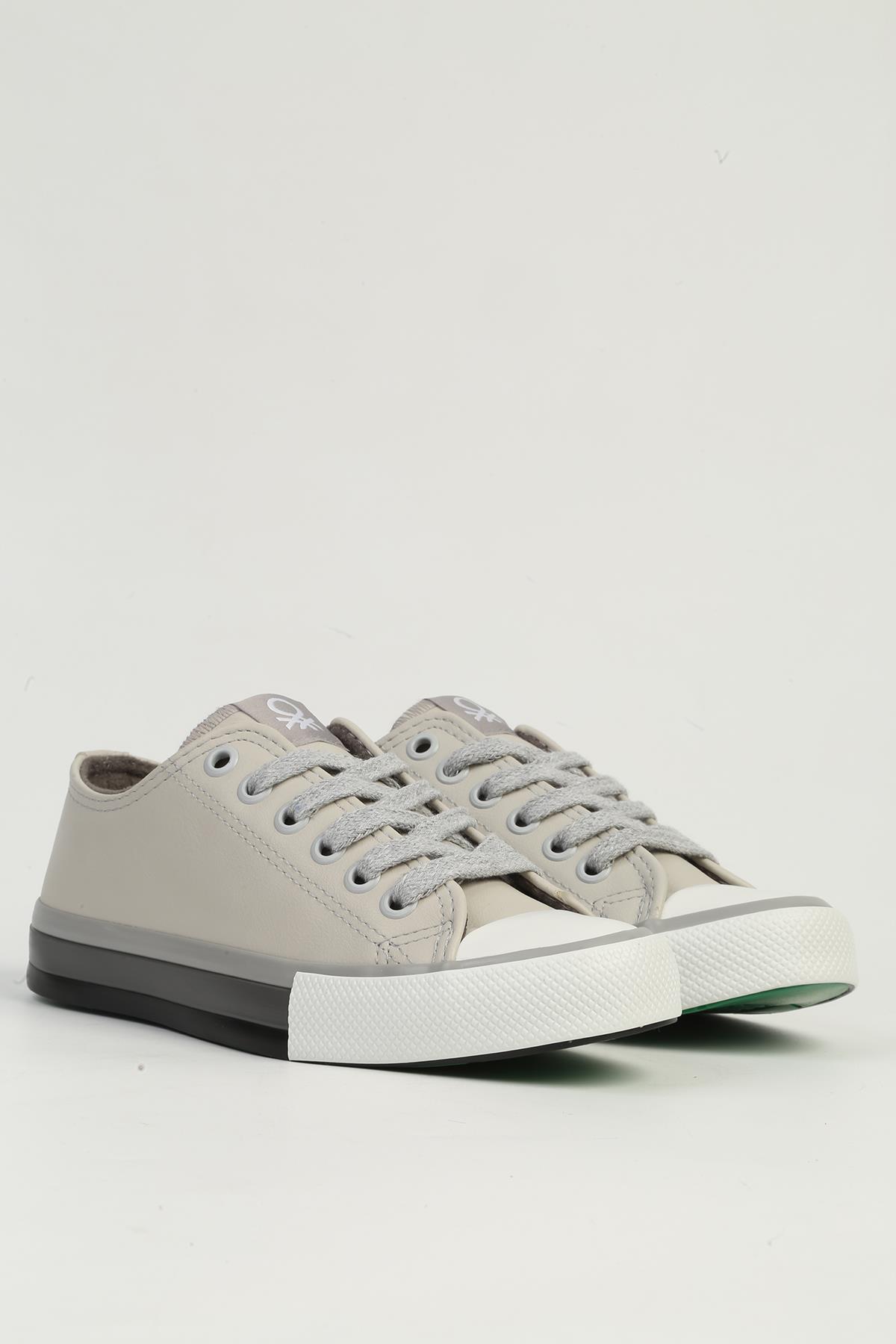 Gri Kadın Spor Ayakkabı BN-30725 - Görsel 3