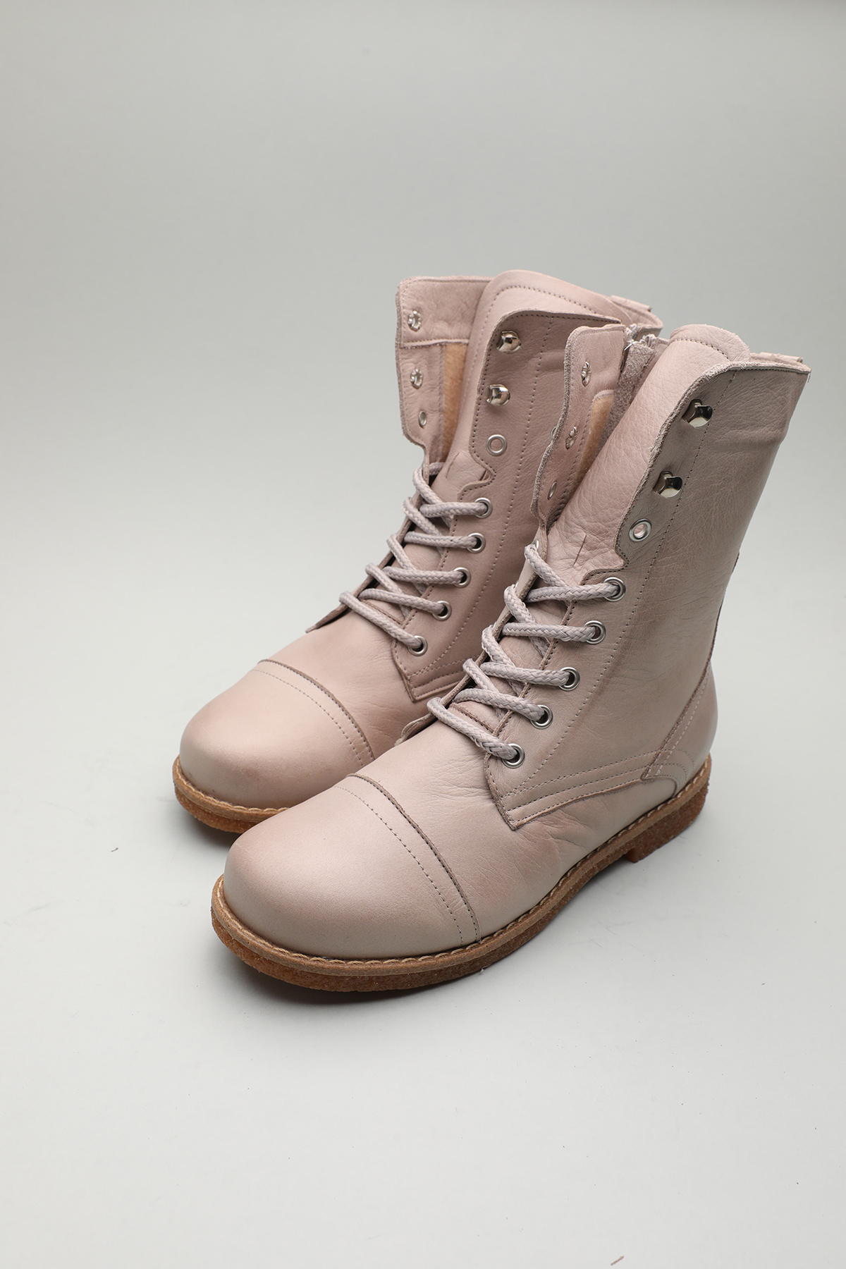 Gondol Hakiki Deri Günlük Hafif Yumuşak Postal Bot zx.1150 - Görsel 2