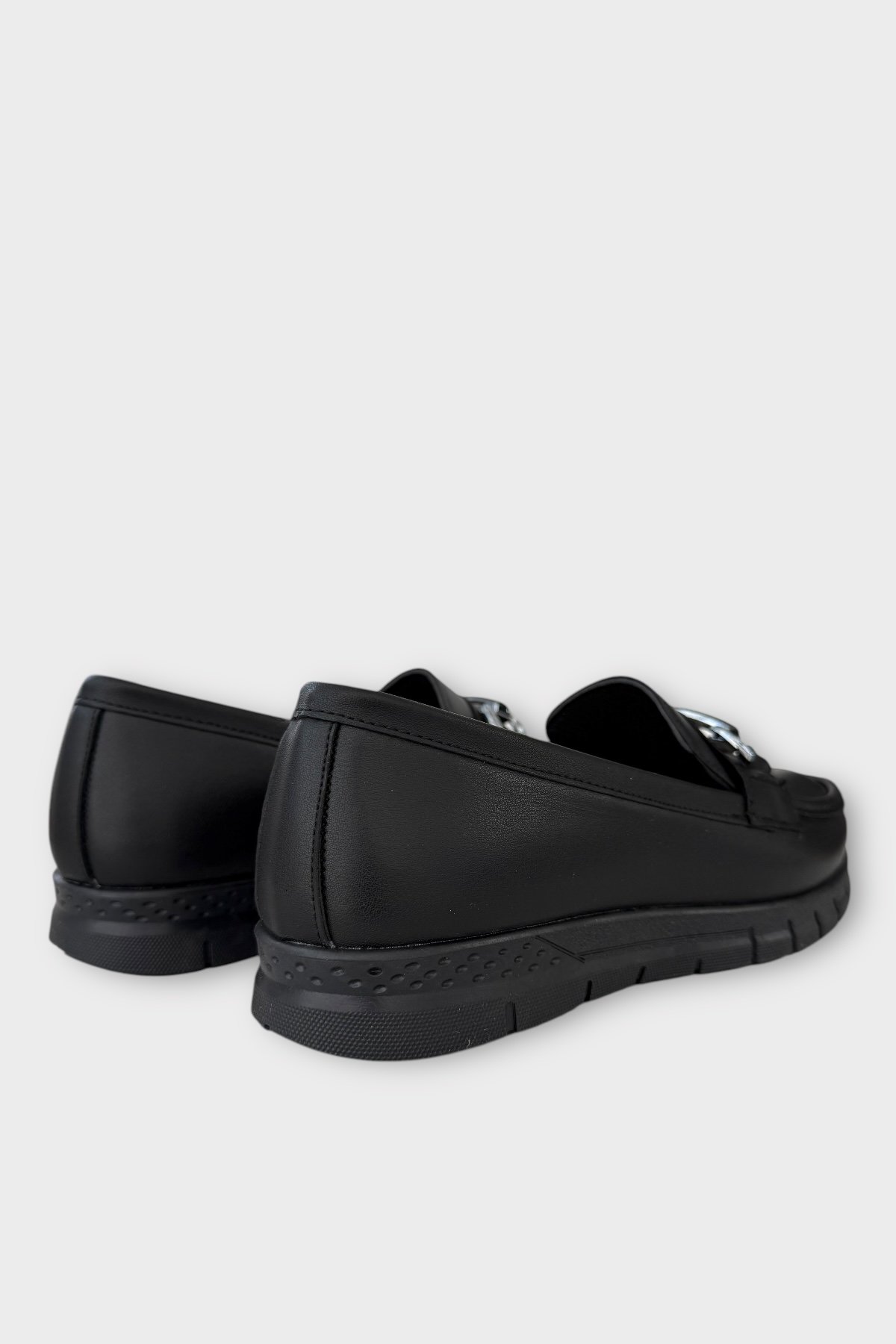 Kadın Günlük Hafif Mevsimlik Rahat Casual Ayakkabı SİYAH - GÜMÜŞ - Görsel 6