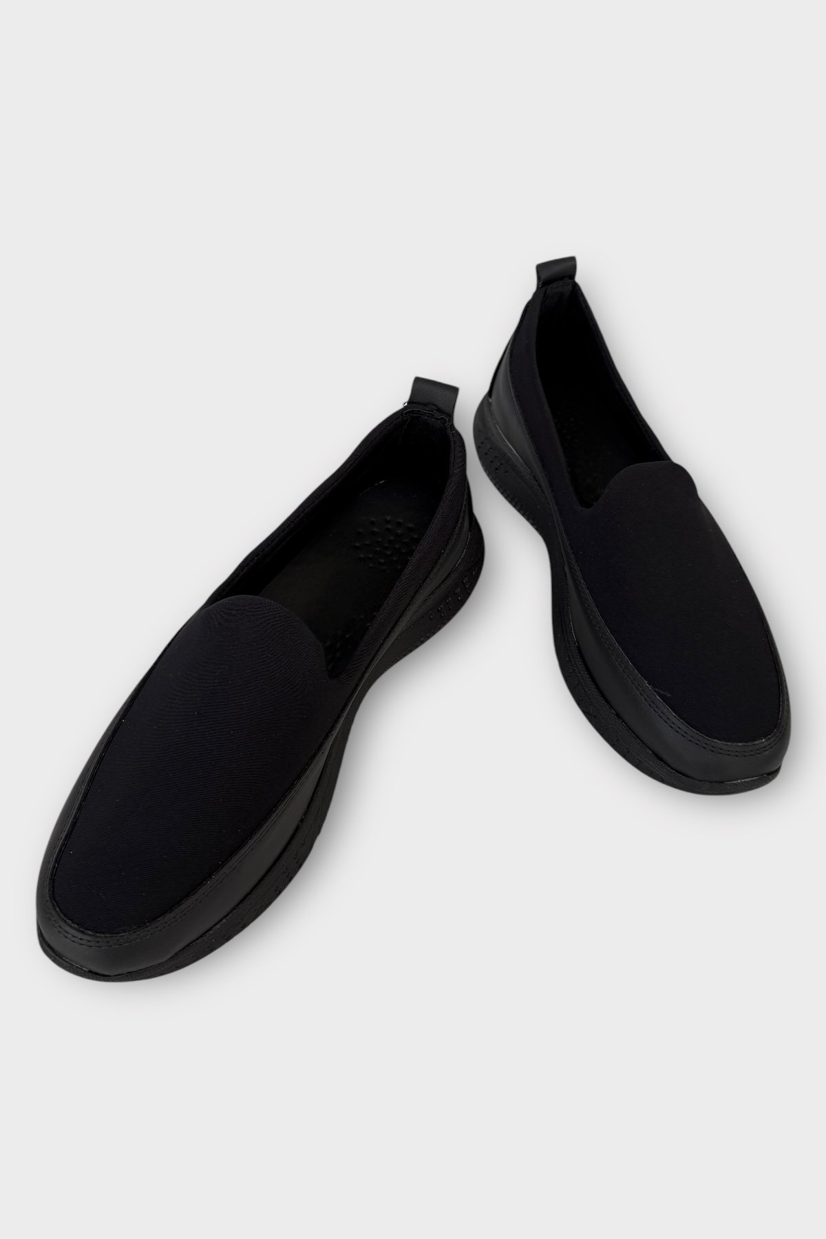 Kadın Günlük Hafif Mevsimlik Rahat Ortopedik Casual Ayakkabı SİYAH - Görsel 4