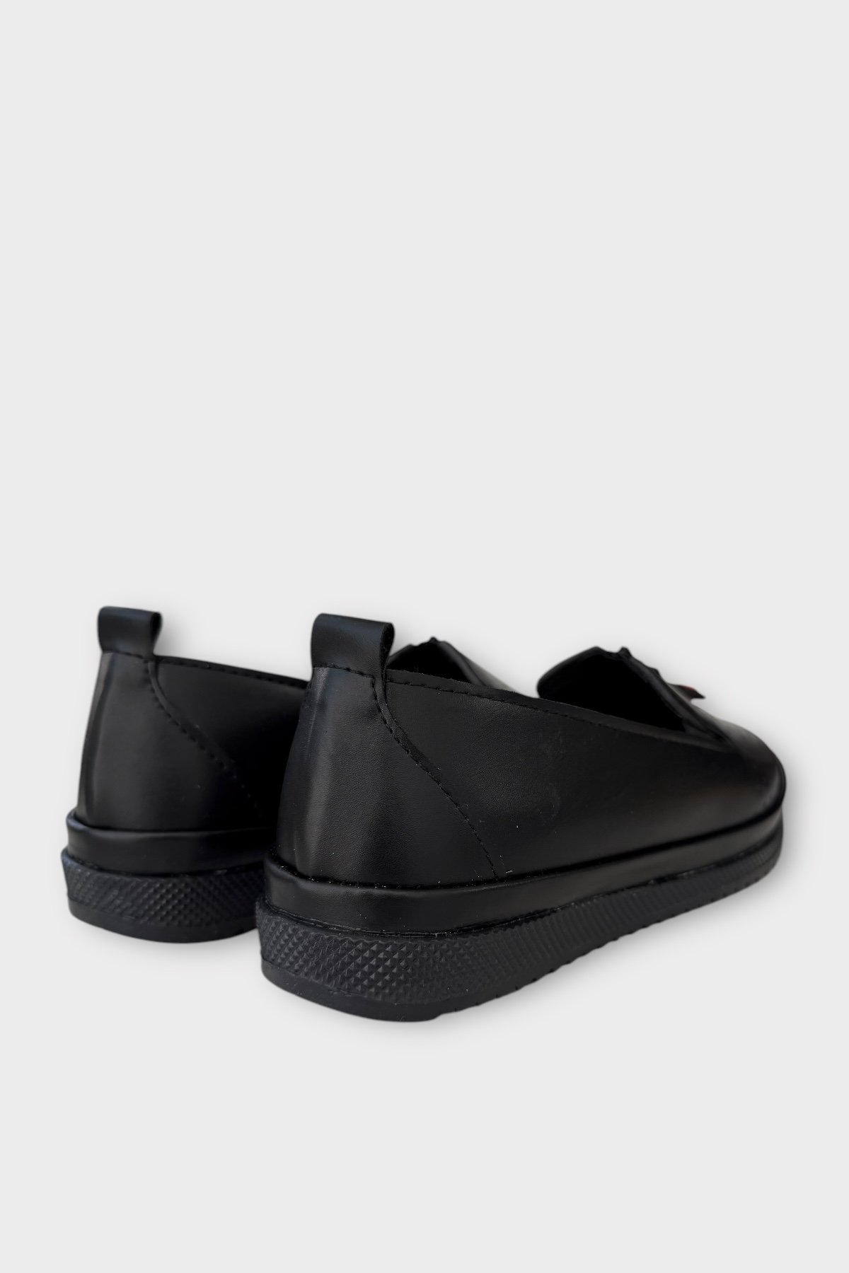 Kadın Günlük Hafif Mevsimlik Rahat Ortopedik Casual Ayakkabı SİYAH - BEYAZ - Görsel 6