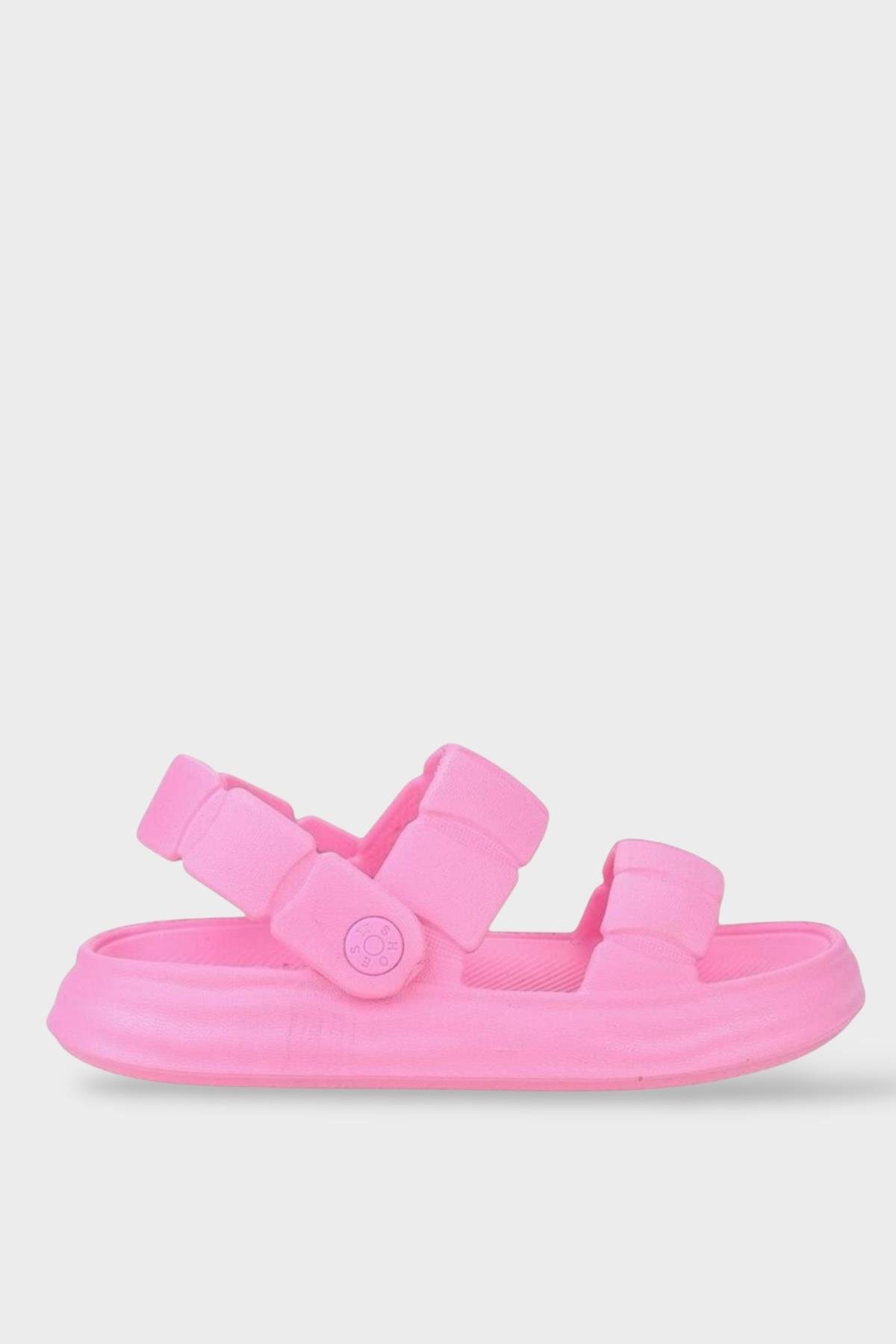 Plaj Havuz Hafif Rahat Kadın Sandalet PEMBE - Görsel 5