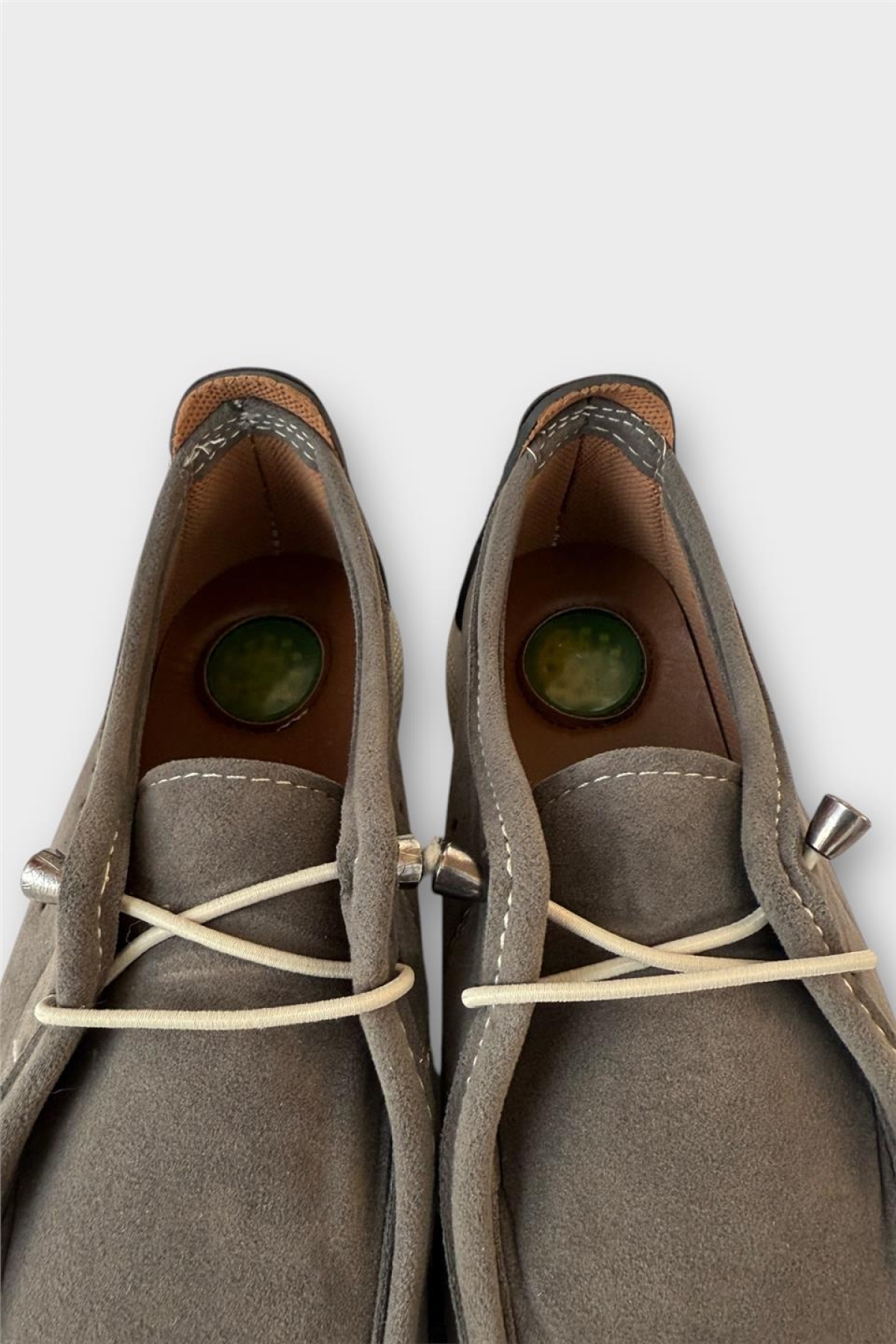 Kadın Günlük Hafif Mevsimlik Rahat Tam Ortopedik Casual Süet Ayakkabı FÜME - Görsel 7