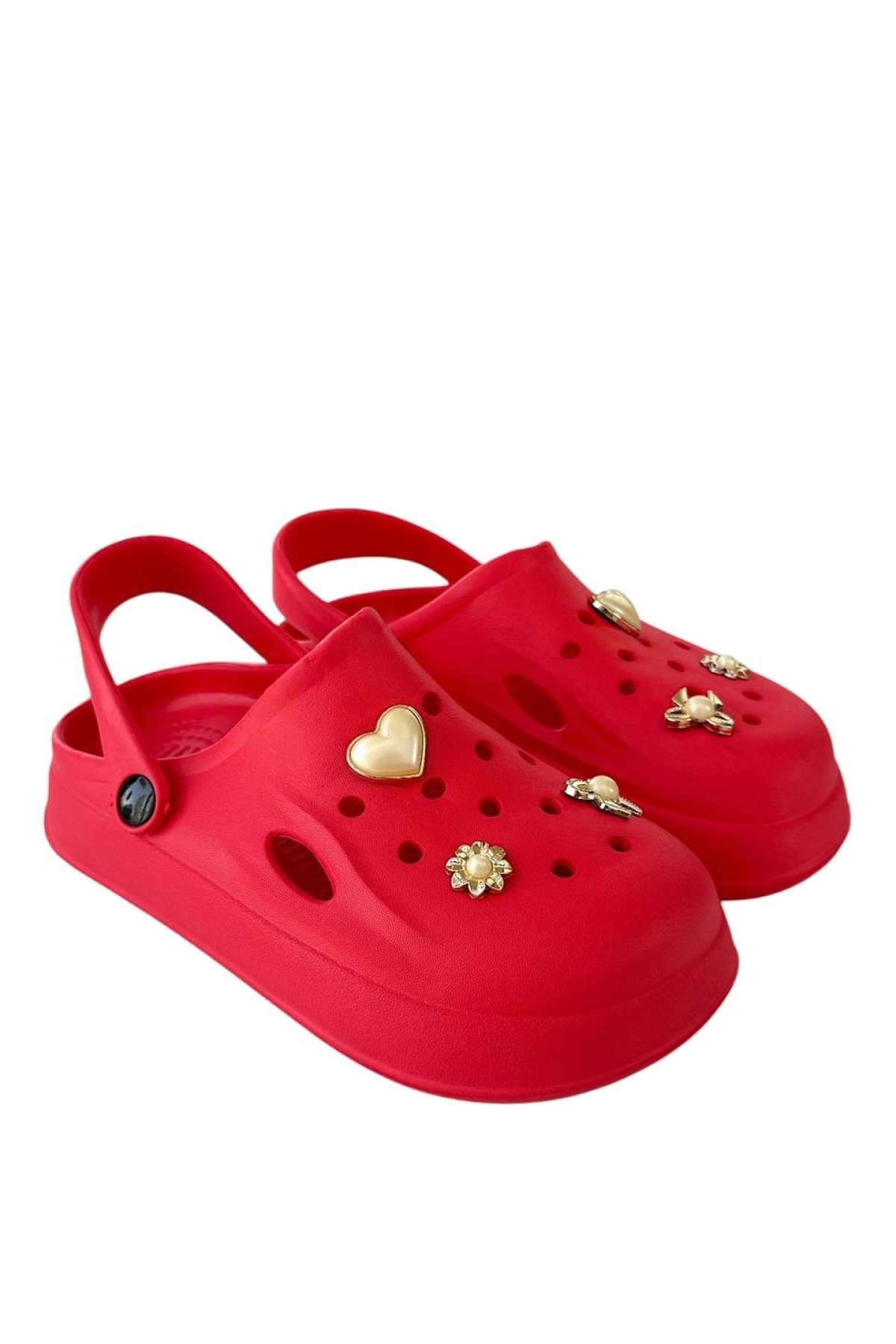 Rahat Taban Kadın Sandalet KIRMIZI - Görsel 3