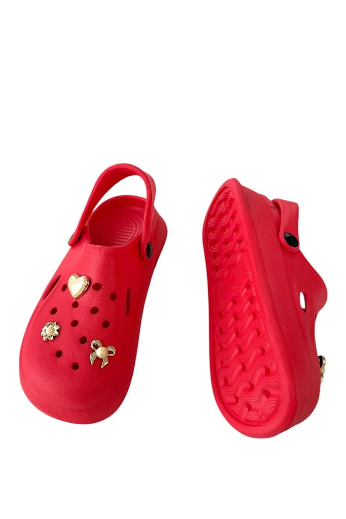 Rahat Taban Kadın Sandalet KIRMIZI - Görsel 4