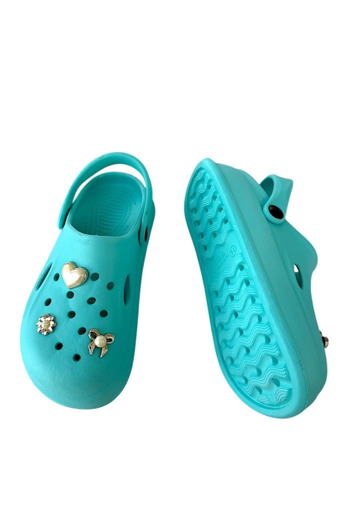 Rahat Taban Kadın Sandalet SU YEŞİLİ - Görsel 5