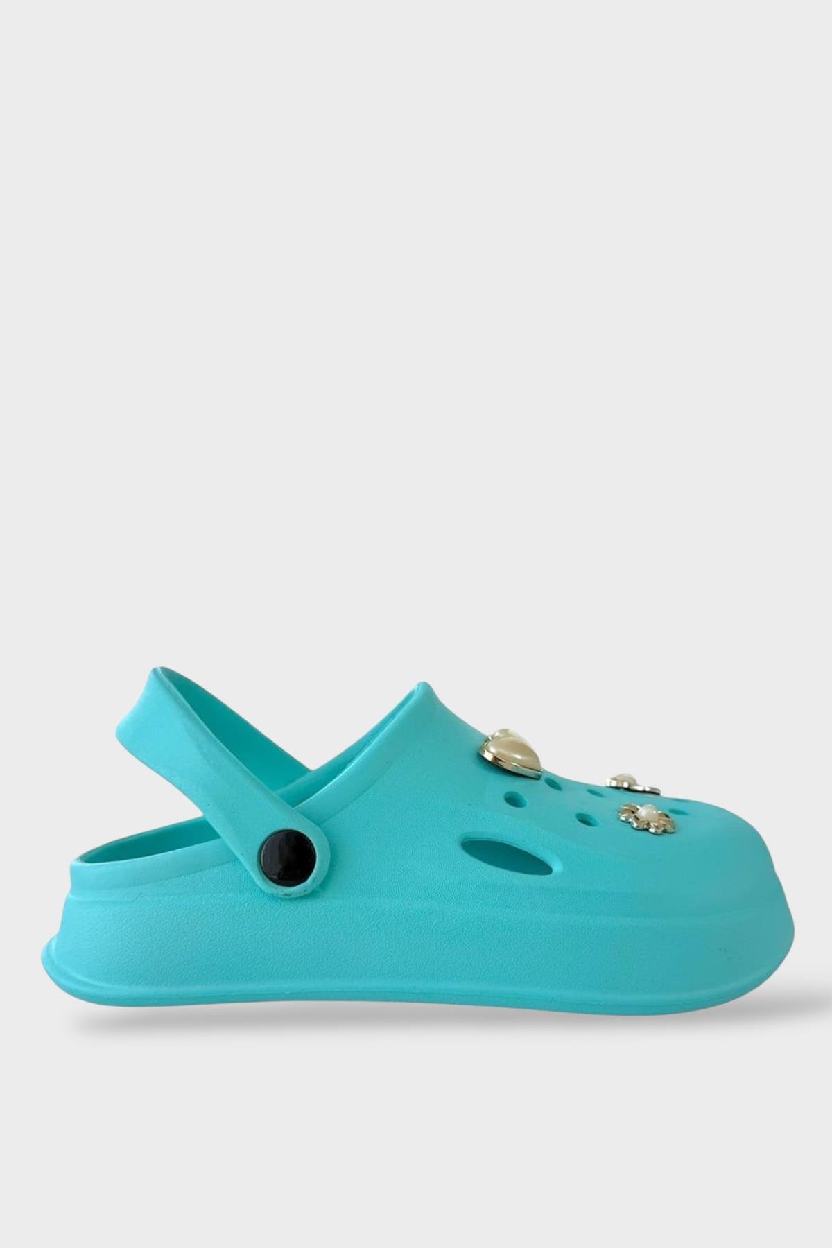 Rahat Taban Kadın Sandalet SU YEŞİLİ - Görsel 7