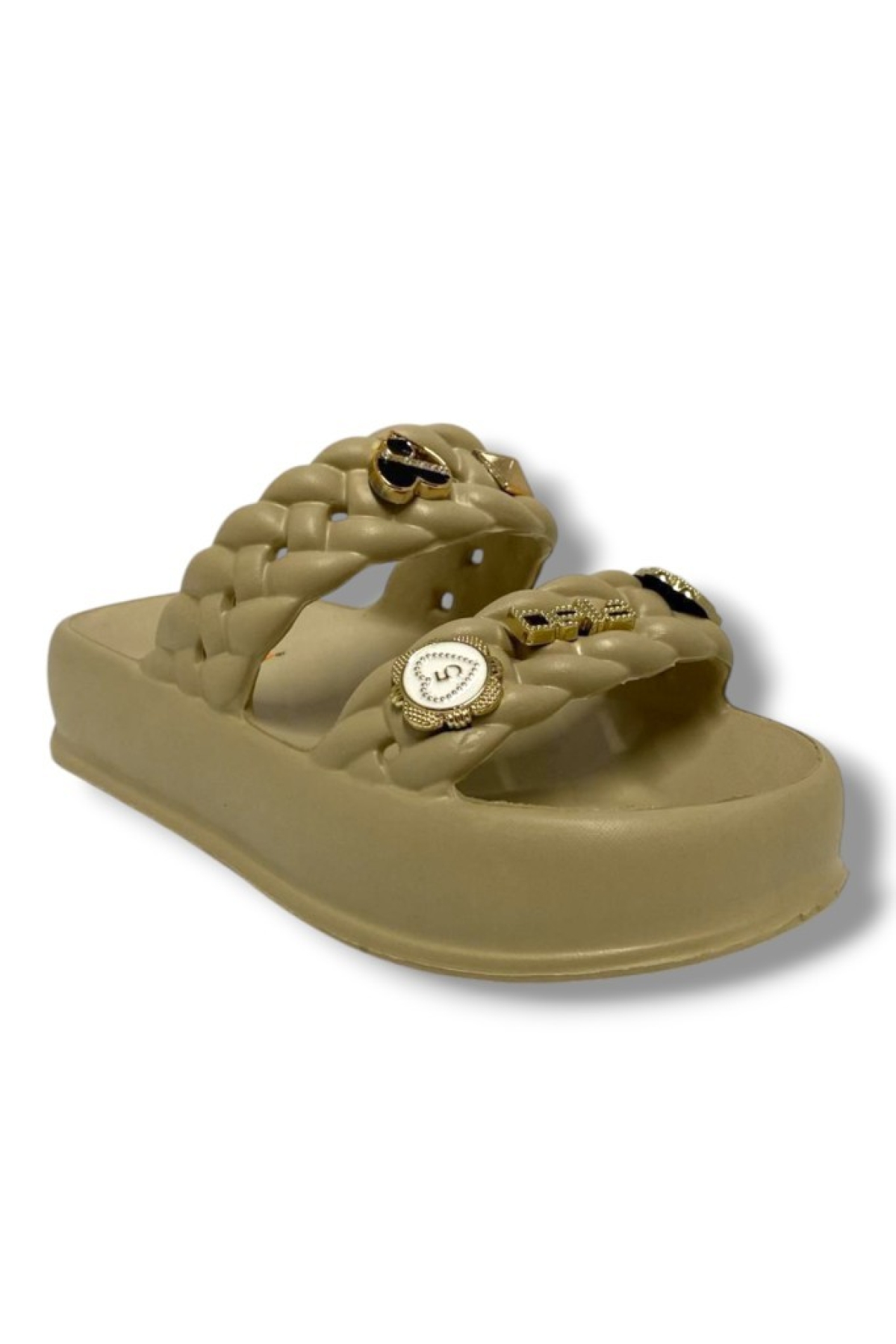 Akınal E423.Z.0001 Eva Anatomik Çift Bant Tokalı Kadın Terlik - Görsel 3