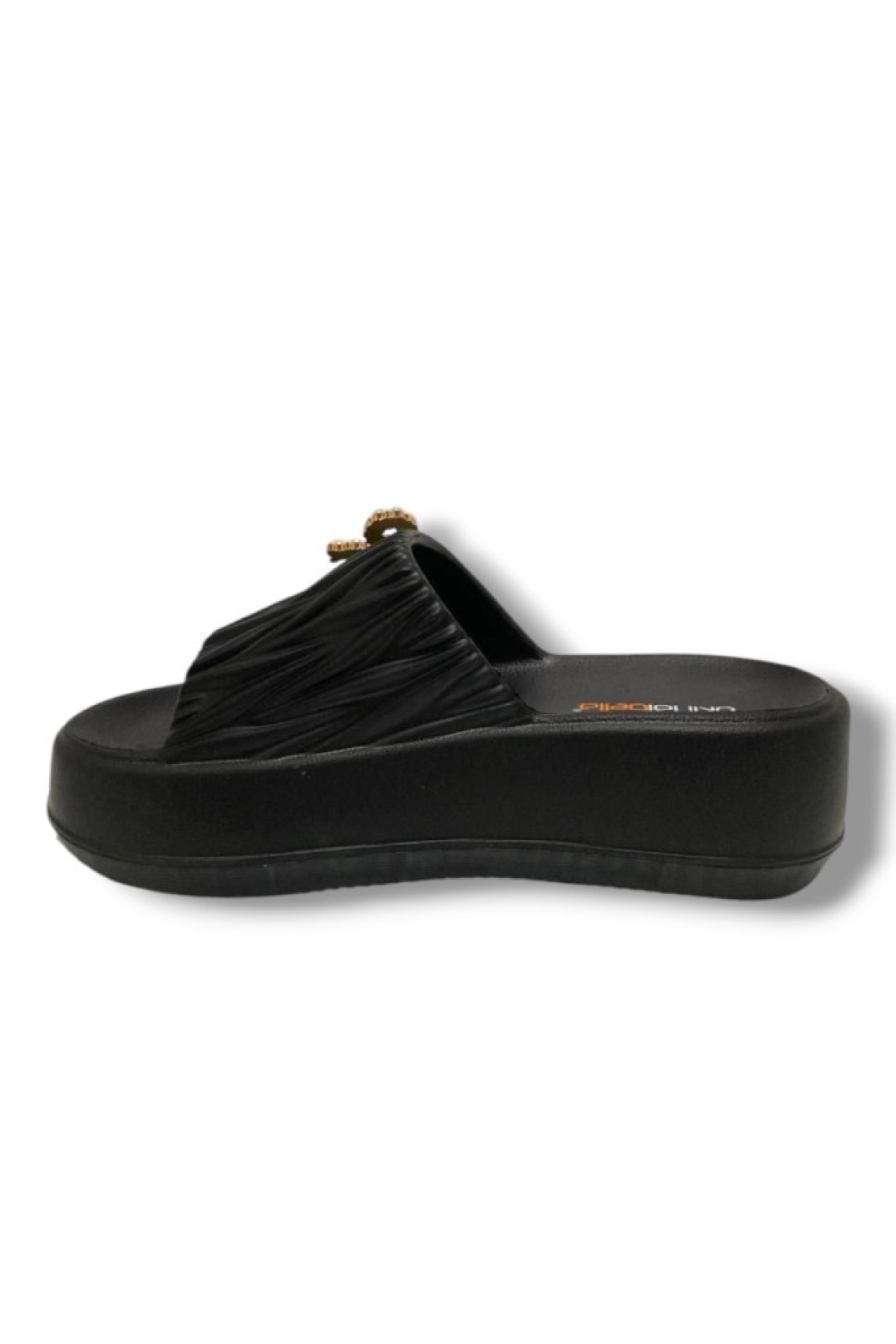 Akınal E462.Z.0001 Eva Anatomik İnci Taşlı Kurdele Kadın terlik - Görsel 4