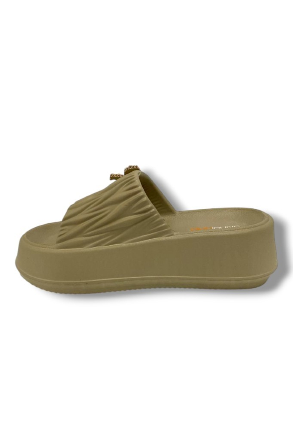 Akınal E462.Z.0001 Eva Anatomik İnci Taşlı Kurdele Kadın terlik - Görsel 4