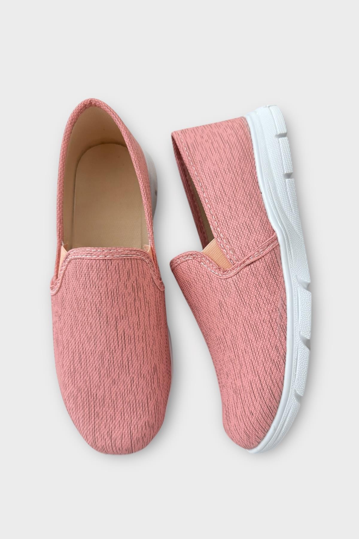 Kadın Silinebilir Babet Ayakkabı PUDRA - Görsel 7