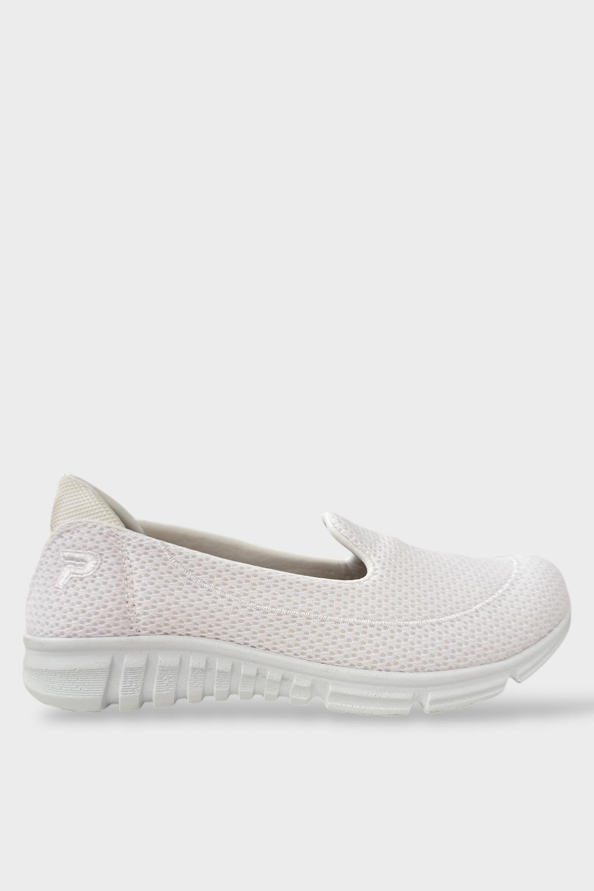 Mey Form Ortopedik Taban Günlük Yürüyüş Ayakkabısı BEYAZ - Görsel 2