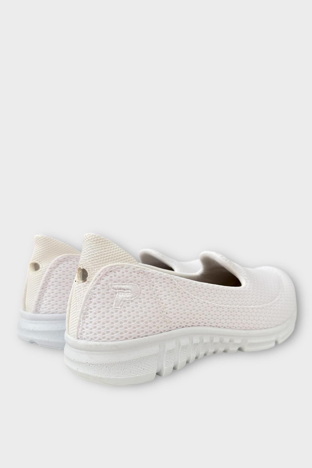 Mey Form Ortopedik Taban Günlük Yürüyüş Ayakkabısı BEYAZ - Görsel 6