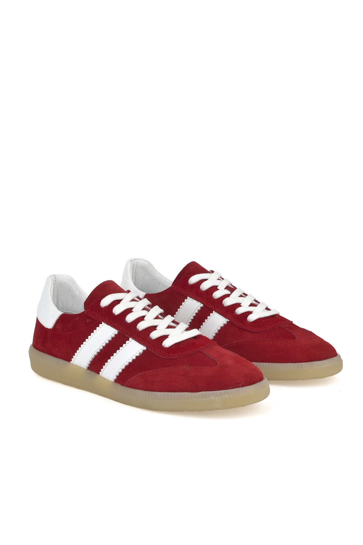 Kadın Hakiki Deri Sneaker 1511035Z64032 Kırmızı - Görsel 3