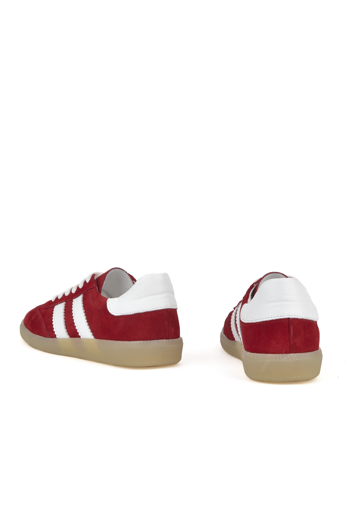 Kadın Hakiki Deri Sneaker 1511035Z64032 Kırmızı - Görsel 4