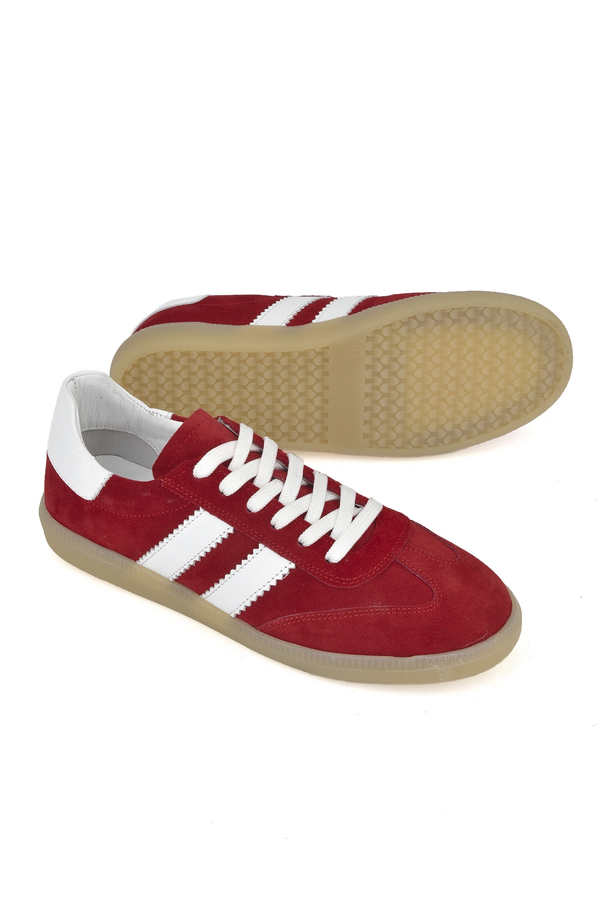 Kadın Hakiki Deri Sneaker 1511035Z64032 Kırmızı - Görsel 5