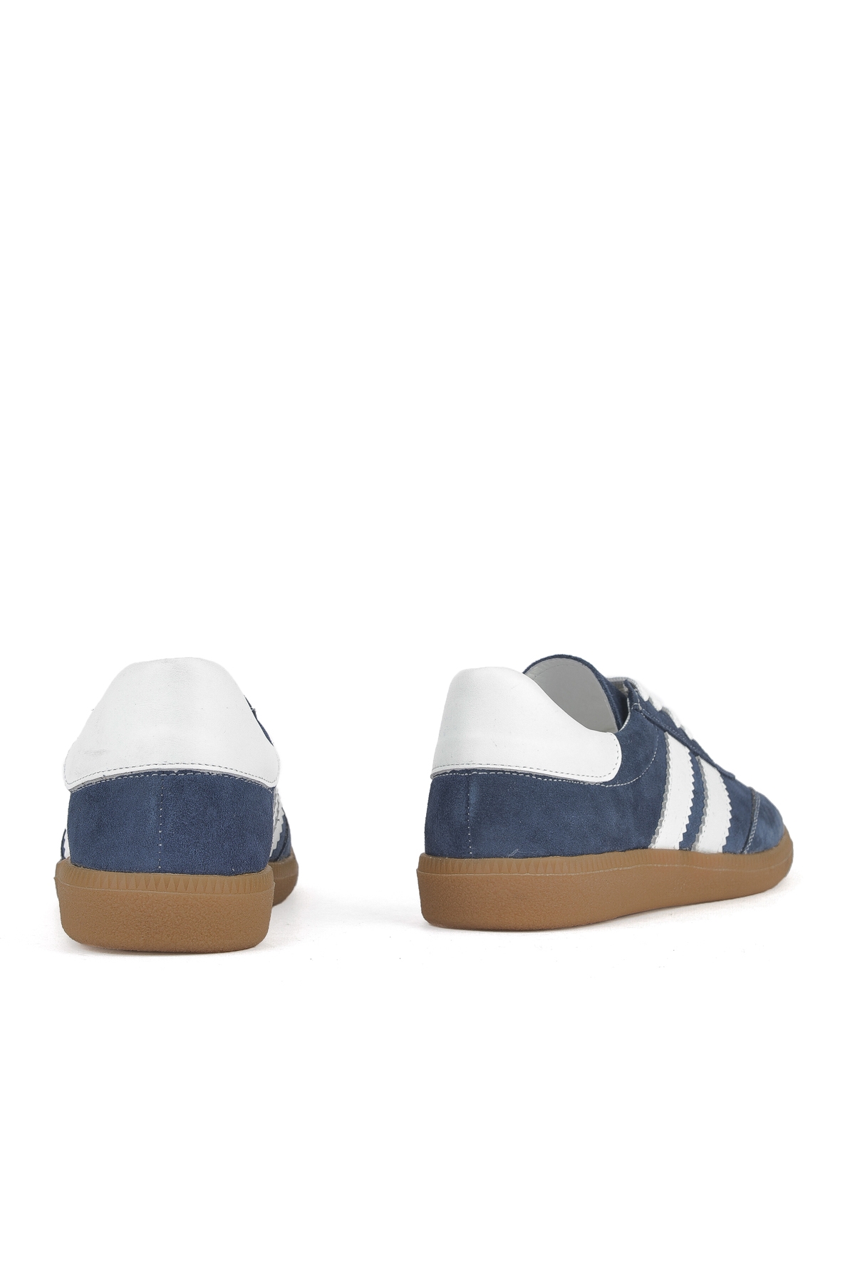 Kadın Hakiki Deri Sneaker 1511035Z64032 Lacivert - Görsel 4