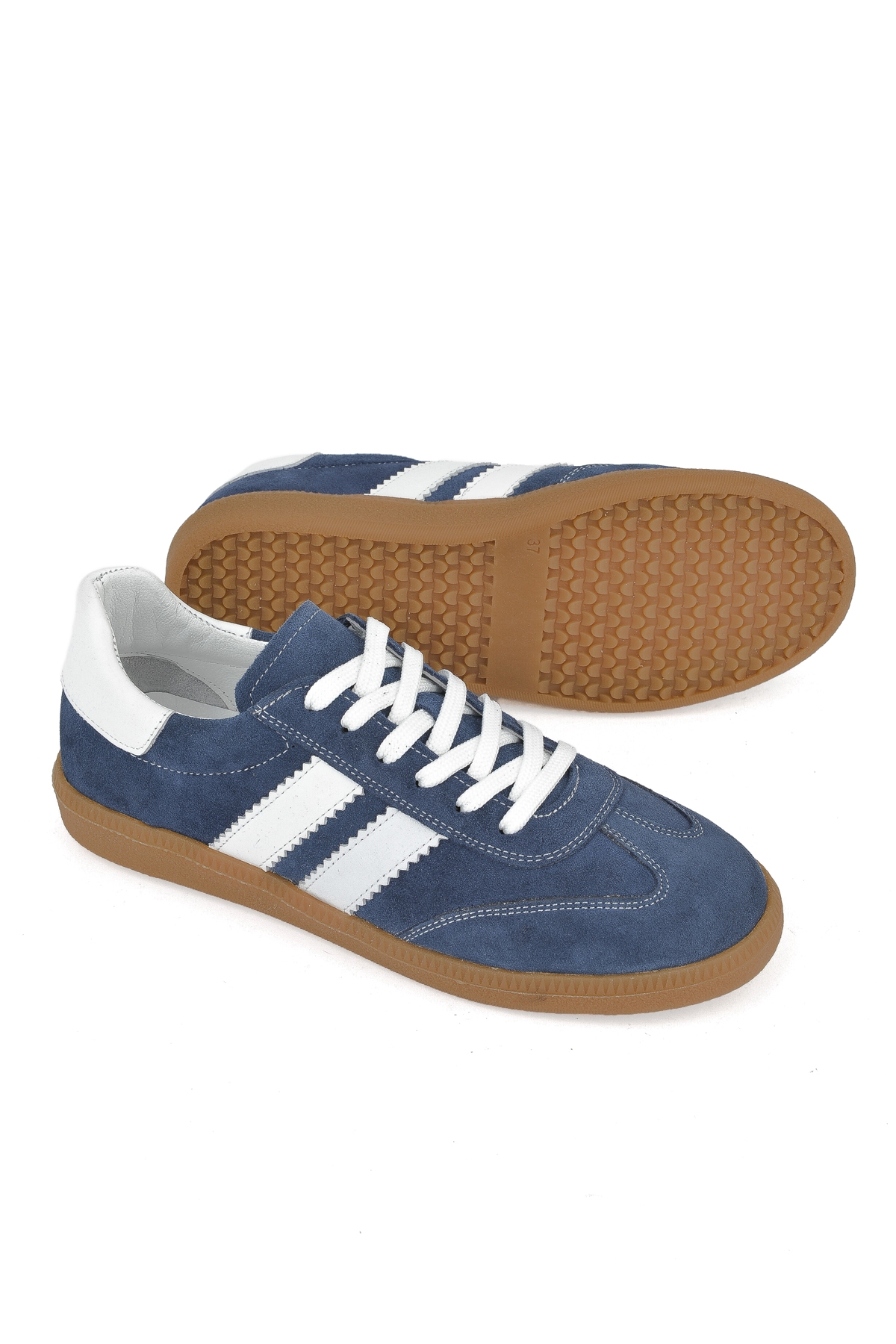 Kadın Hakiki Deri Sneaker 1511035Z64032 Lacivert - Görsel 5