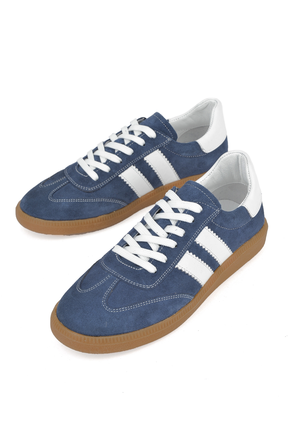 Kadın Hakiki Deri Sneaker 1511035Z64032 Lacivert - Görsel 6