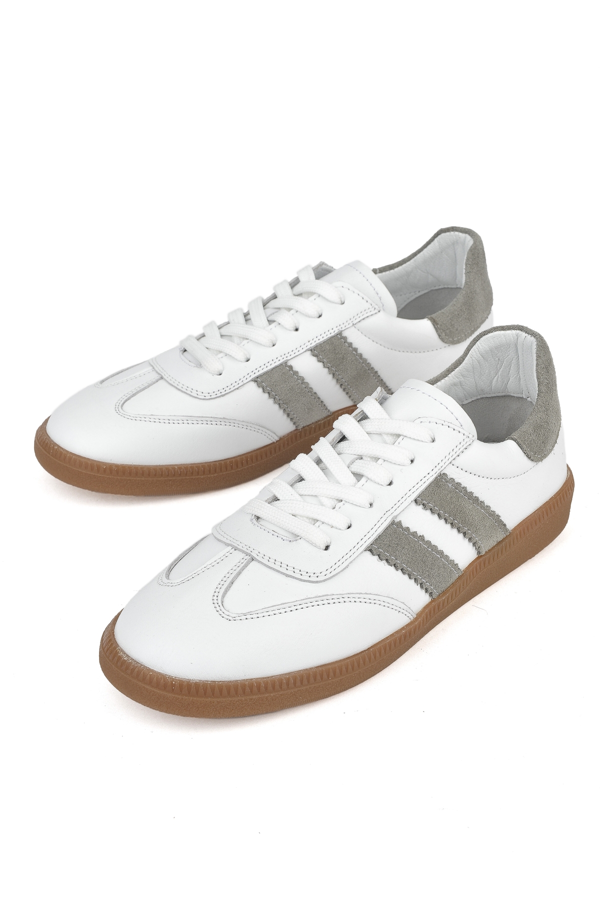 Kadın Hakiki Deri Sneaker 1511035Z6403 Beyaz - Görsel 6