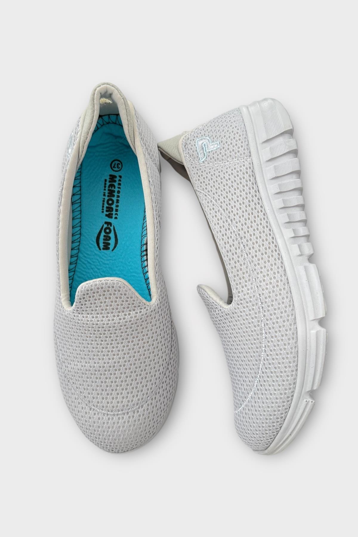 Mey Form Ortopedik Taban Günlük Yürüyüş Ayakkabısı GRI - Görsel 6