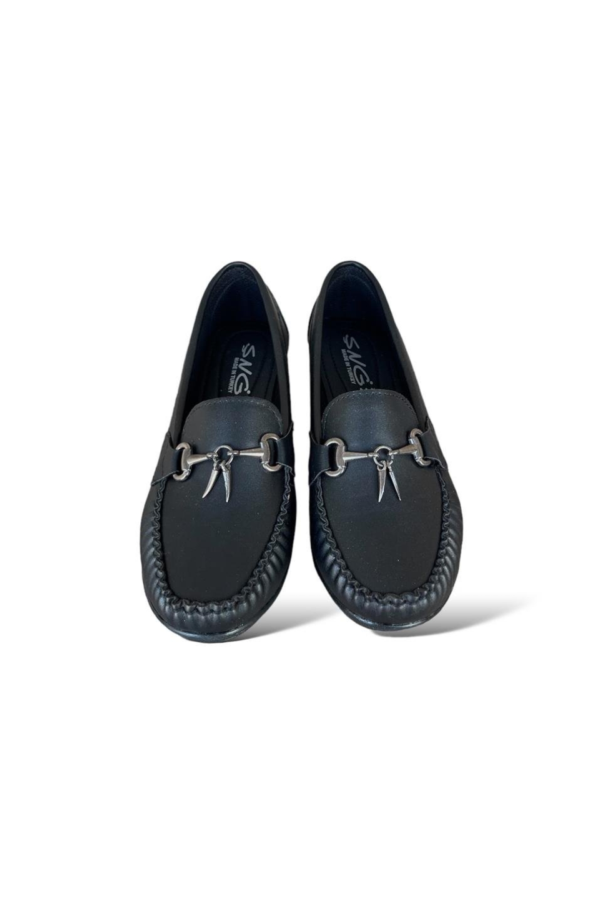 Dolgu Topuk Kadın Babet Ayakkabı SİYAH - Görsel 3