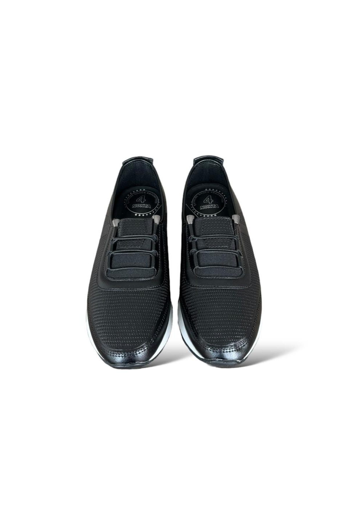 Ortopedik Nefes Alır Yumuşak Günlük Babet Ayakkabı SİYAH - Görsel 5