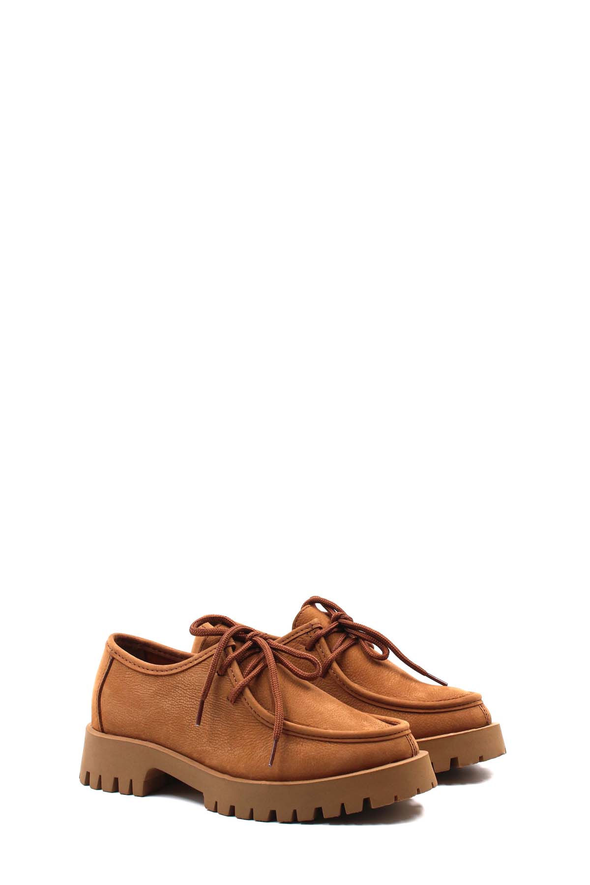 Hakiki Deri Kadın Casual Ayakkabı 581ZA2847 - Görsel 5