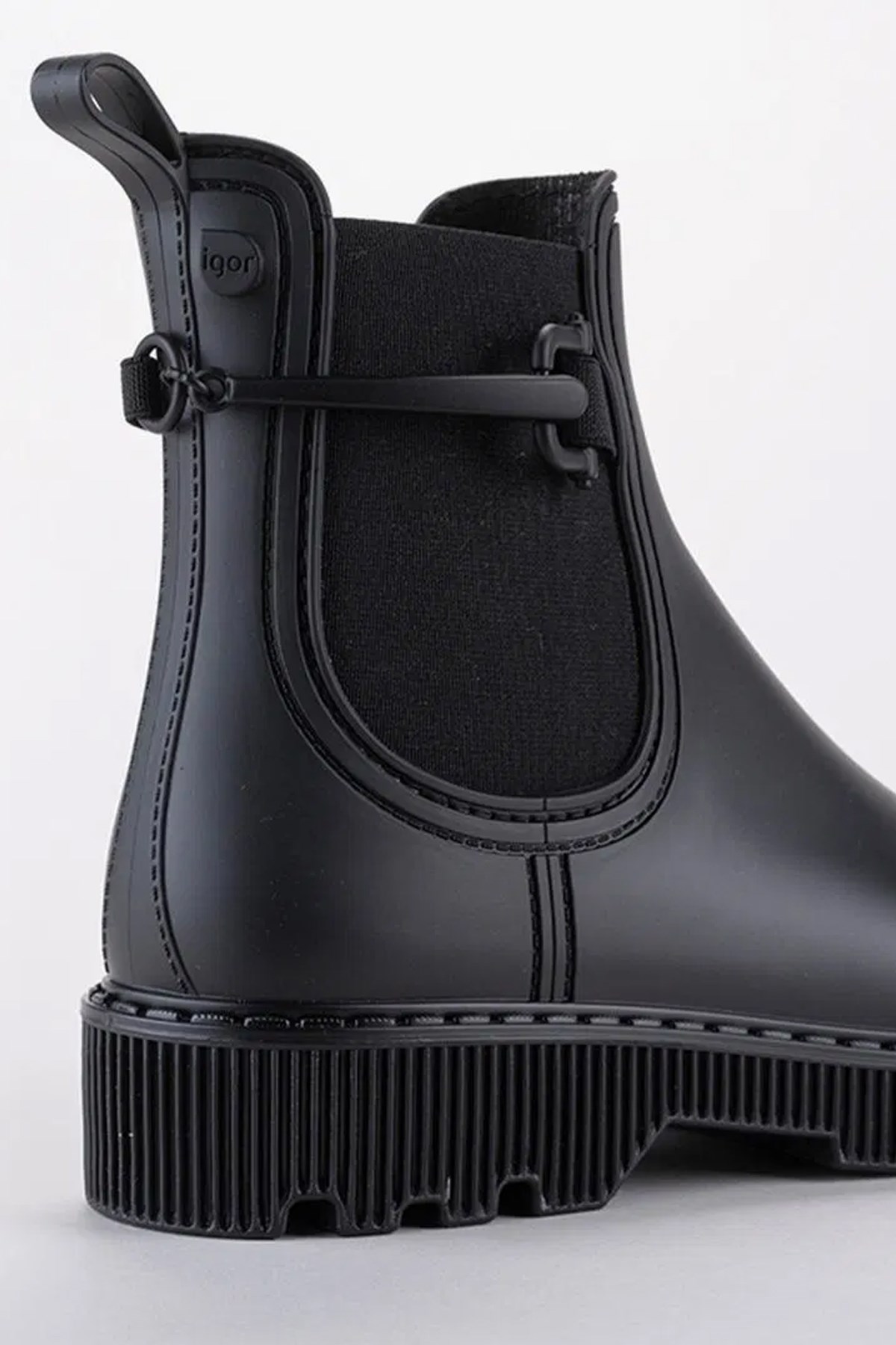 Igor Igor Siyah Soho Metal Kadın Çizme Bot | Flo Siyah - 6. görsel