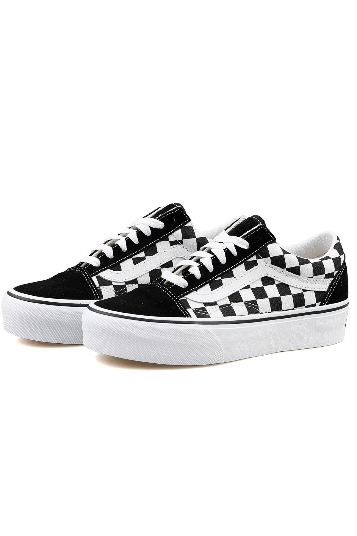 Old Skool Plat Unisex Sneaker - Görsel 4