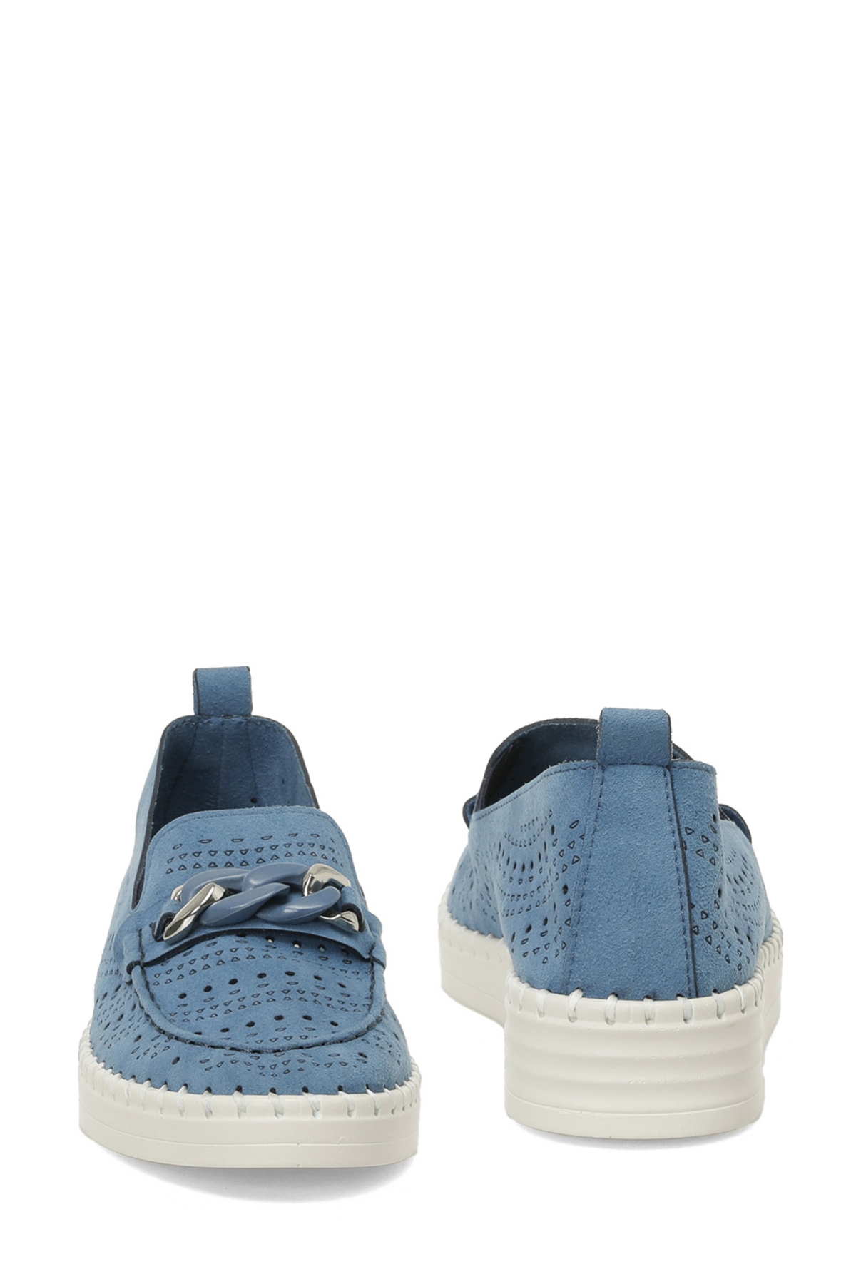 166781.Z5FX Mavi Kadın Loafer - Görsel 6