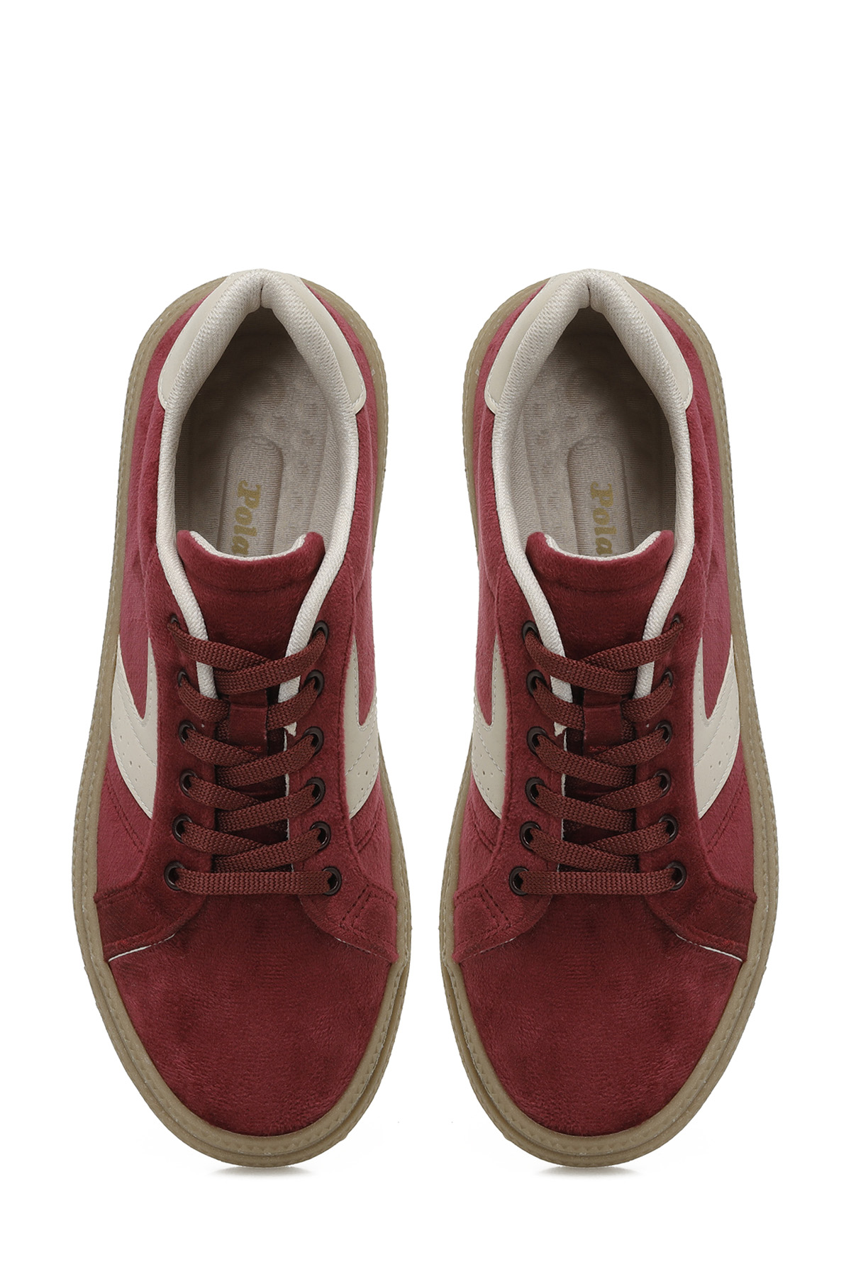 326539.Z 5PR Bordo Kadın Sneaker - Görsel 5