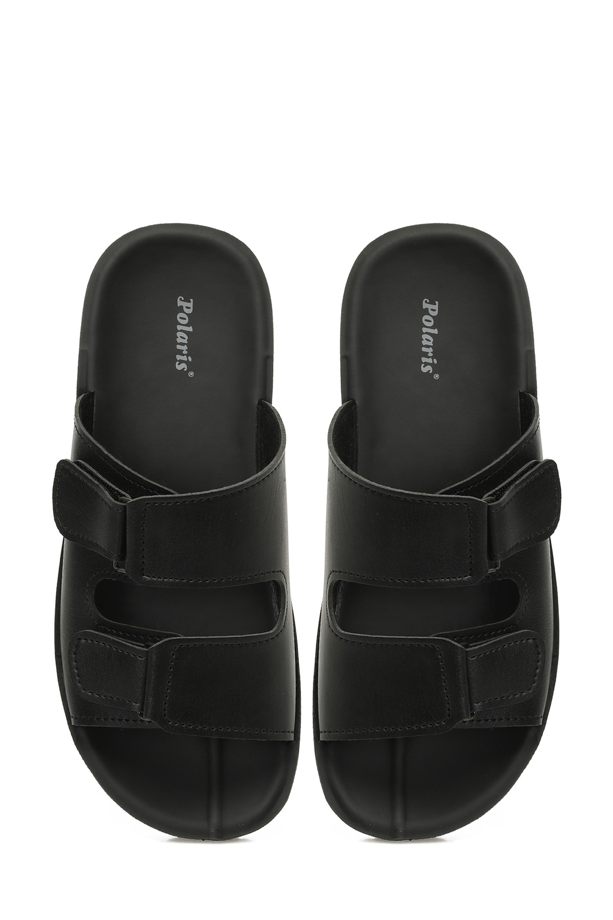 Polaris 604230.M5PR Siyah Erkek Terlik - Görsel 5