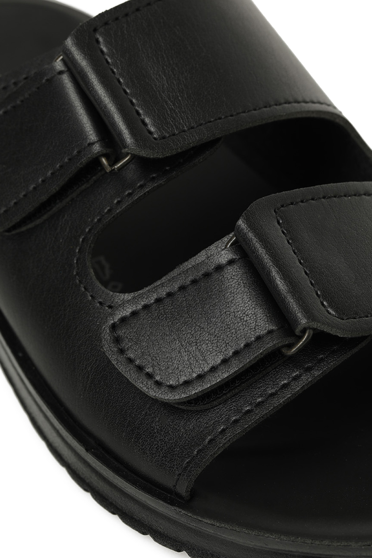 Polaris 604230.M5PR Siyah Erkek Terlik - Görsel 8