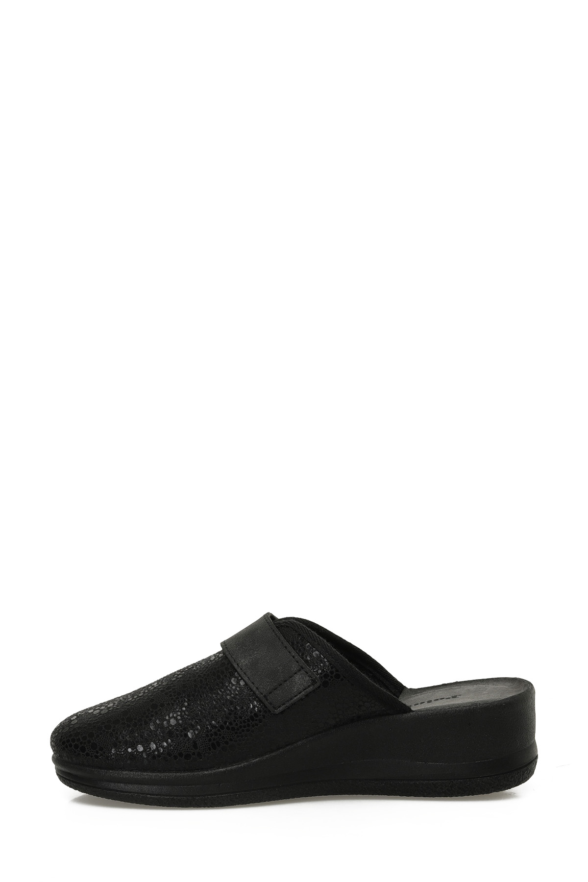 609023.Z5PR Siyah Kadın Ev Terliği - Görsel 4