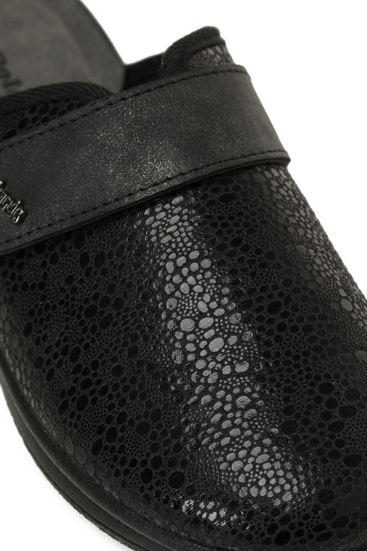 609023.Z5PR Siyah Kadın Ev Terliği - Görsel 8