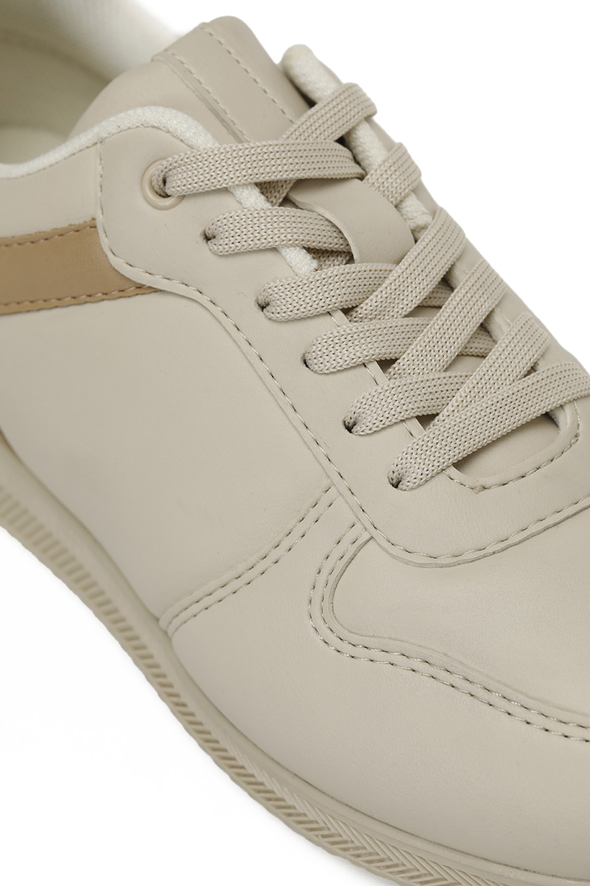 TRX24K-508 W 5PR Bej Kadın Sneaker - Görsel 8