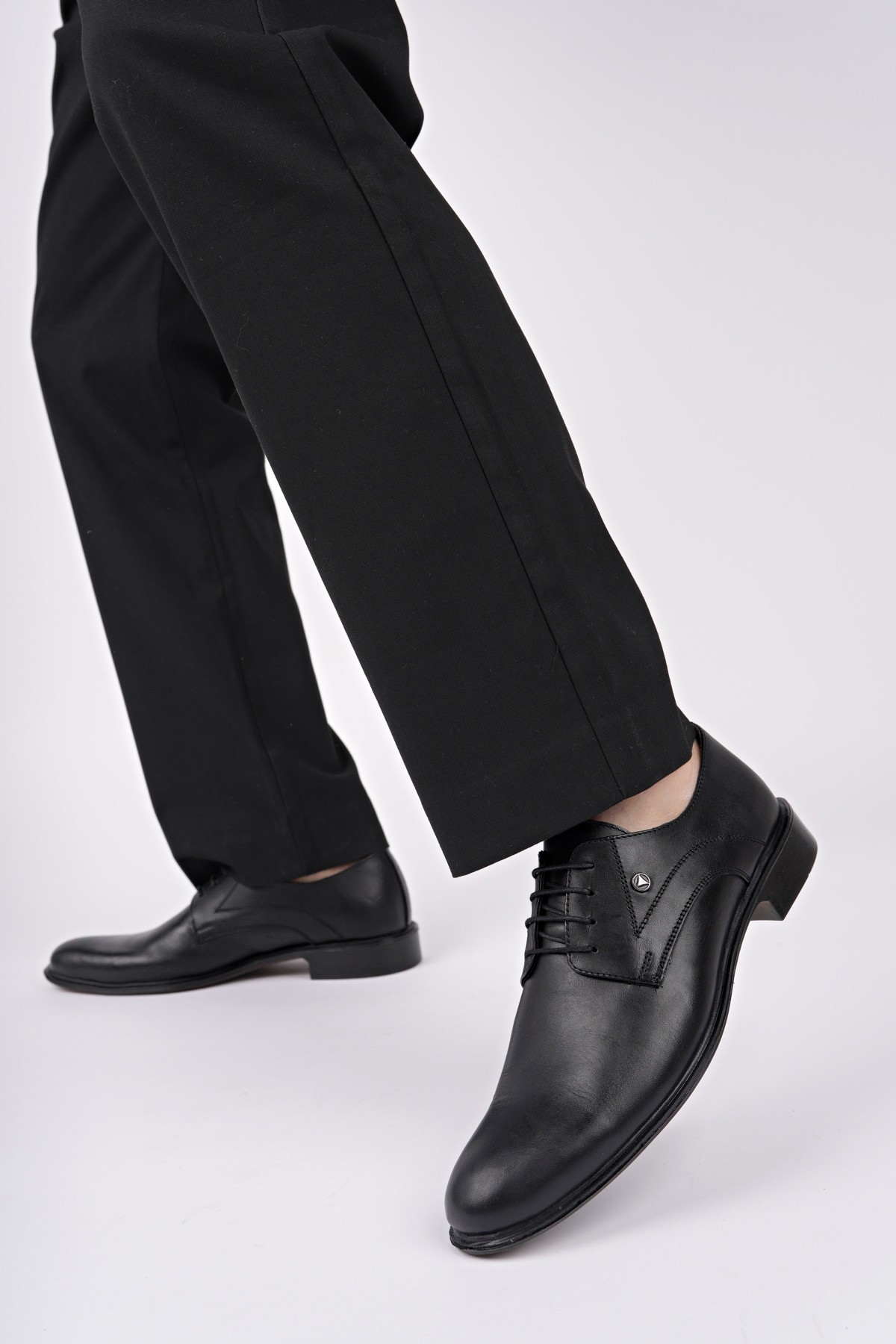 H043 Hakiki Deri Klasik Erkek Ayakkabı - Görsel 7