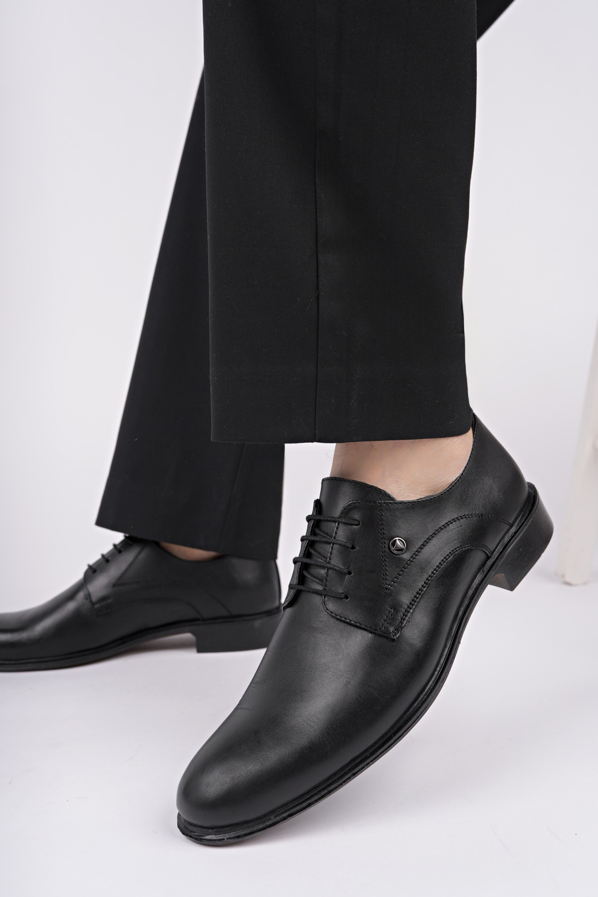 H043 Hakiki Deri Klasik Erkek Ayakkabı - Görsel 8